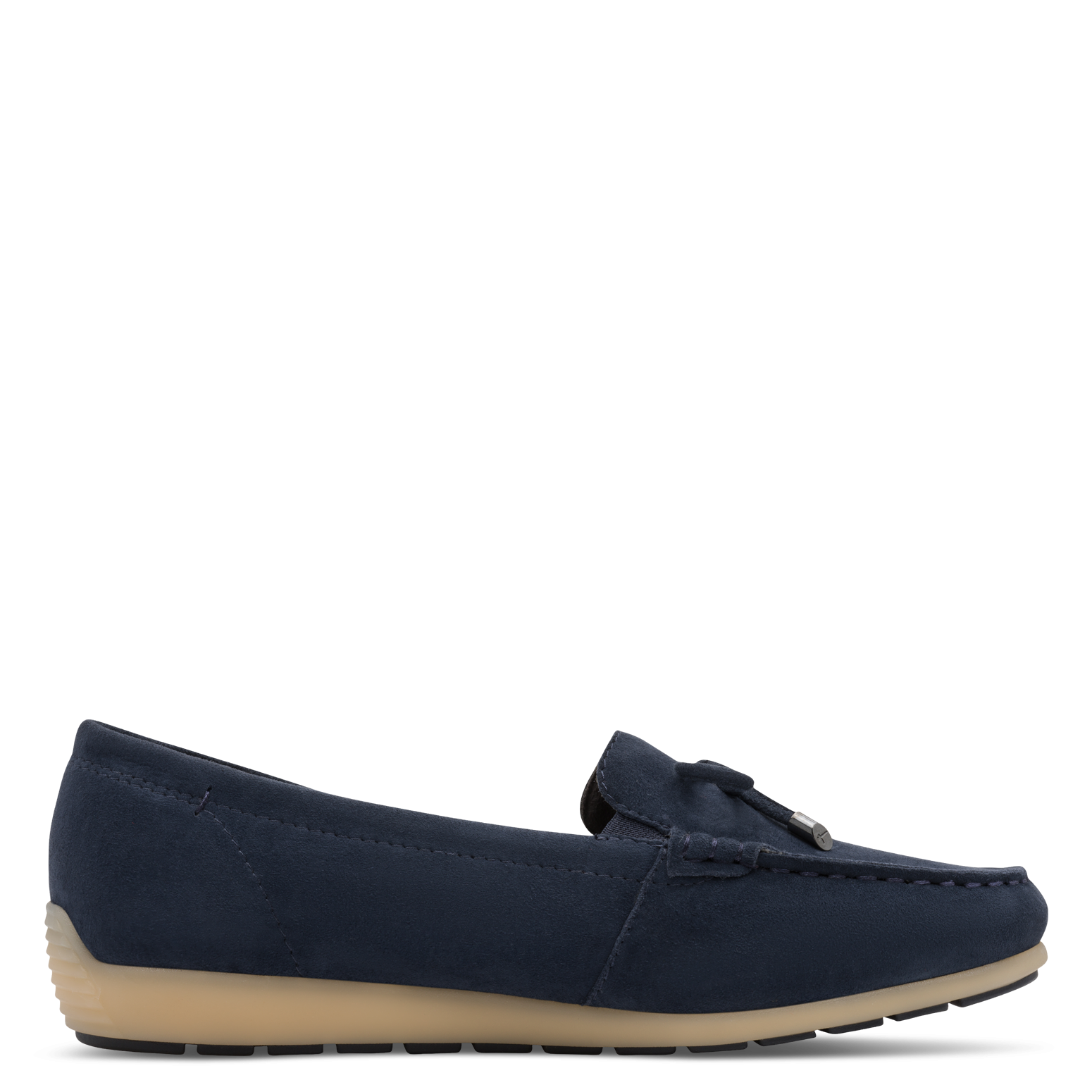 Leather loafers TAMARIS Blue