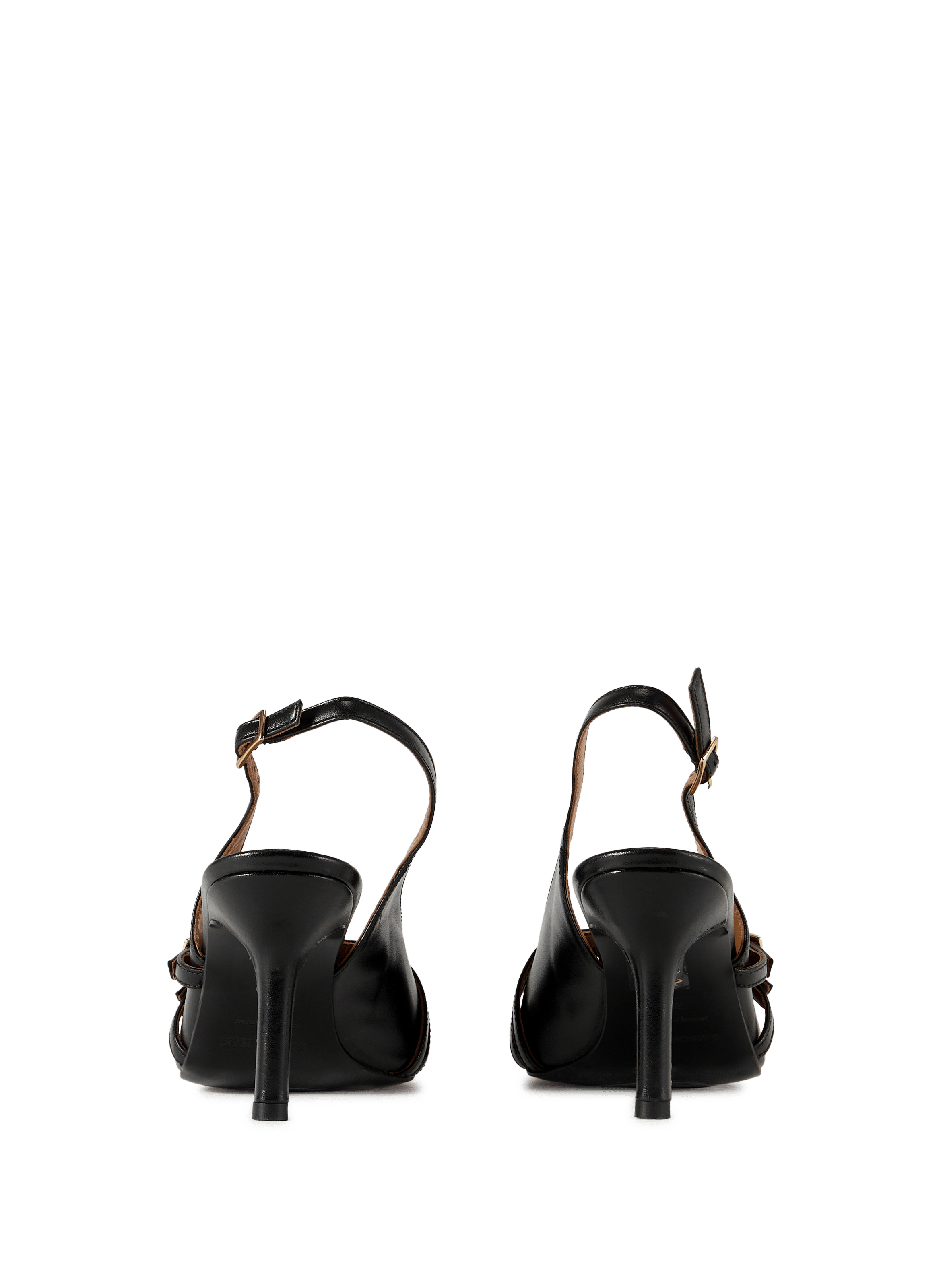 Escarpins en cuir vernis SAISON 1865 Zwart