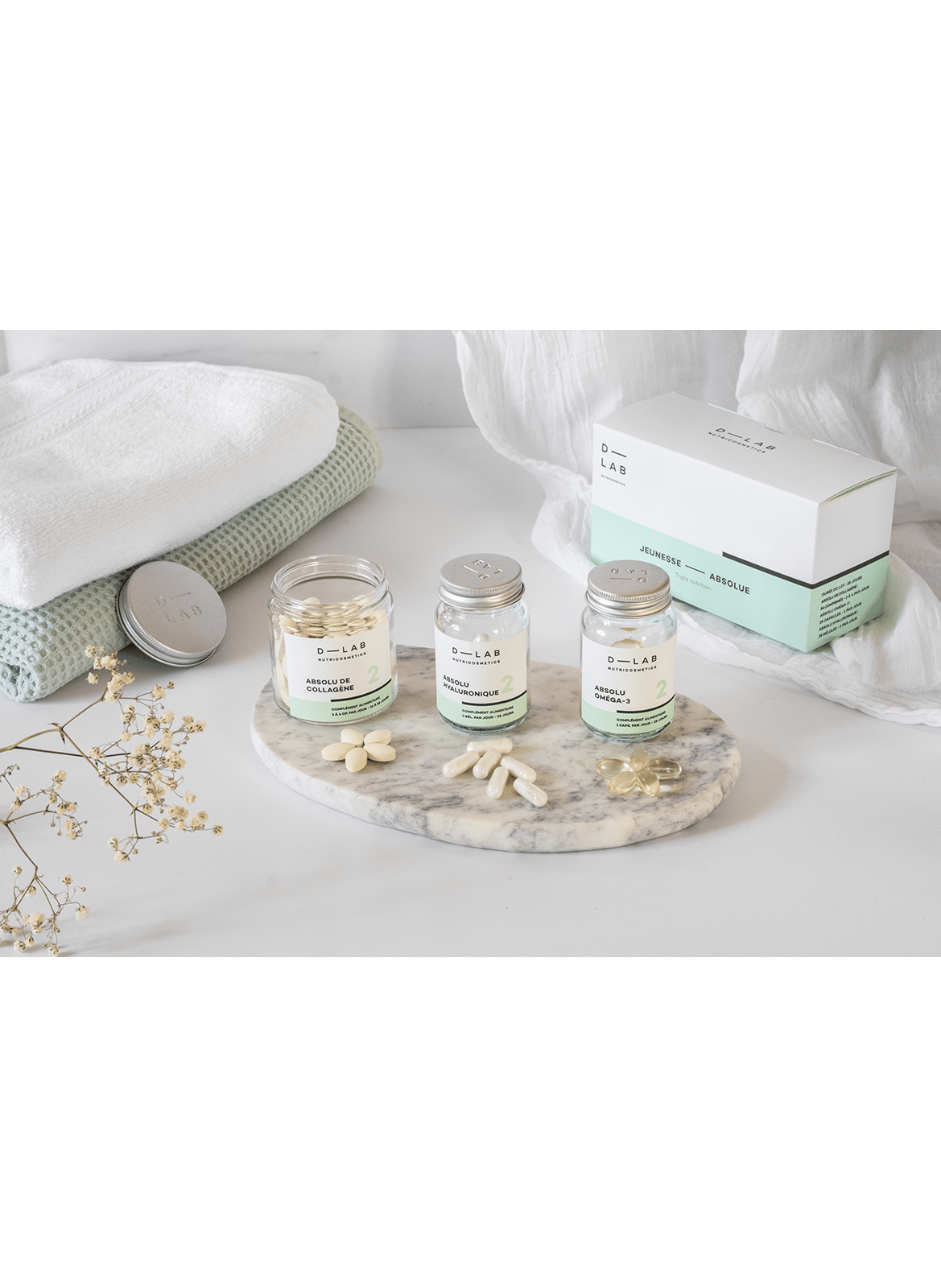 Huidverjongend programma D-LAB NUTRICOSMETICS No color