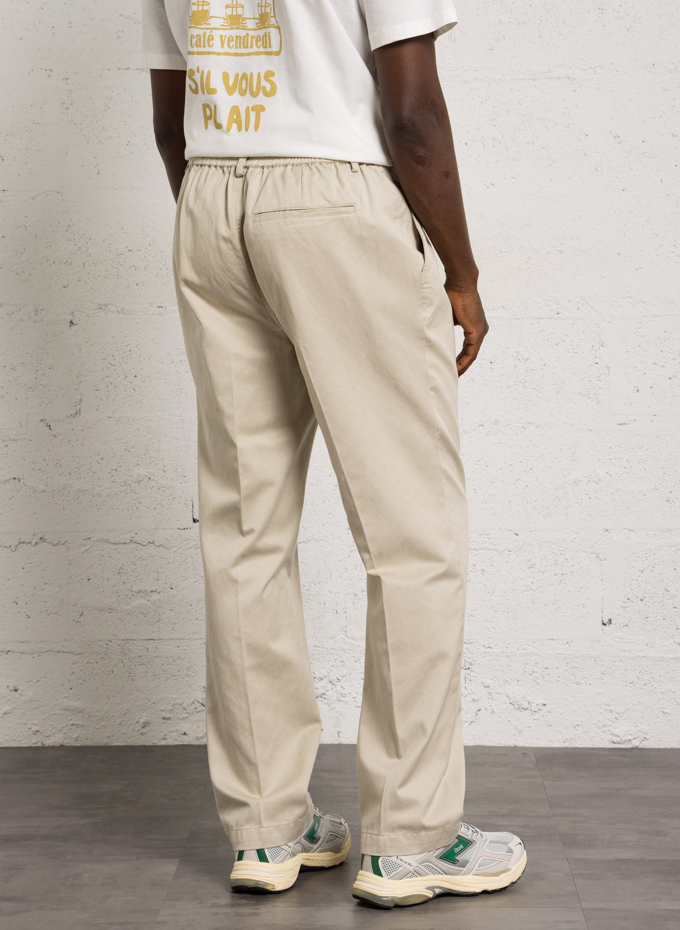 Bobhoedje - katoenblend MINIMUM Beige