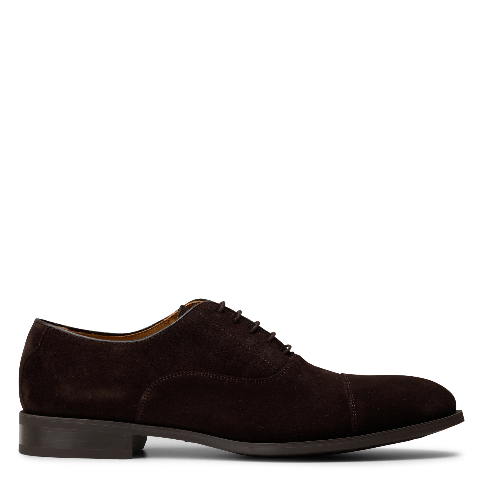 Zapatos derby de piel aterciopelada HACKETT Marron
