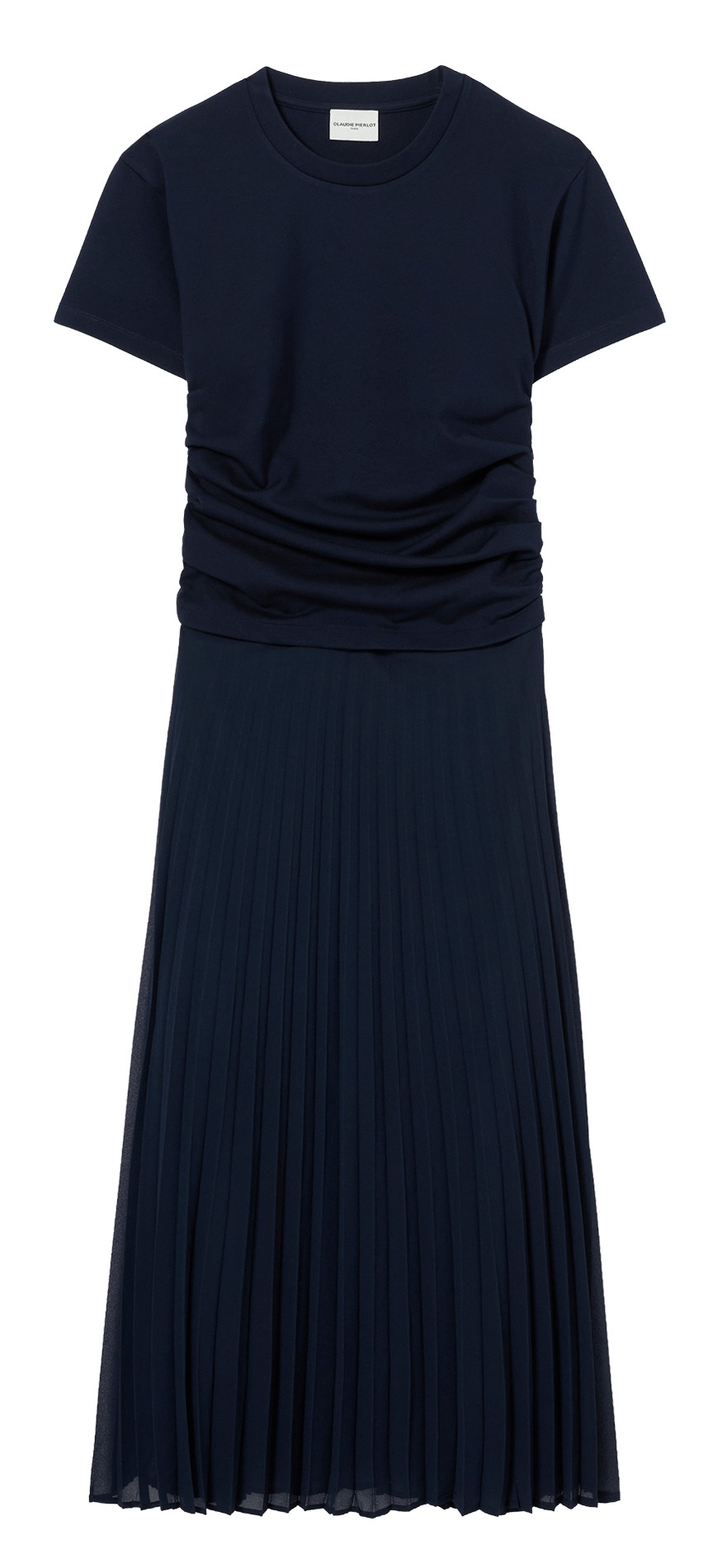 Robe longue évasée CLAUDIE PIERLOT Bleu