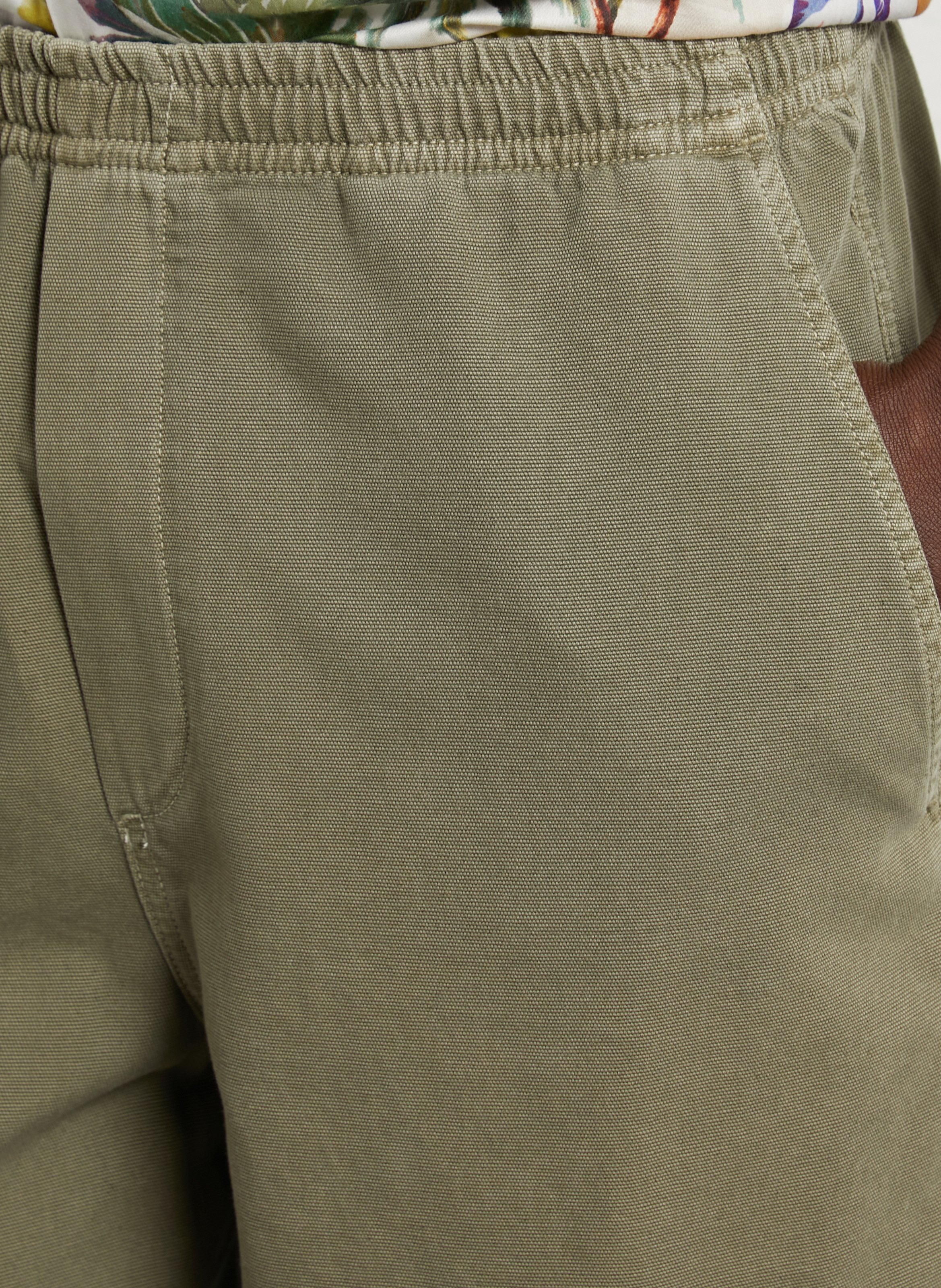 Slim-fit cotton cargo pants AMERICAN VINTAGE Green