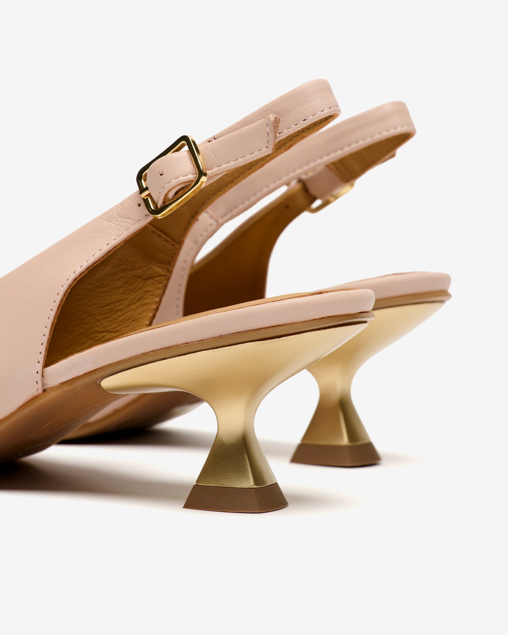 Pink leather high heels PEDRO MIRALLES Pink