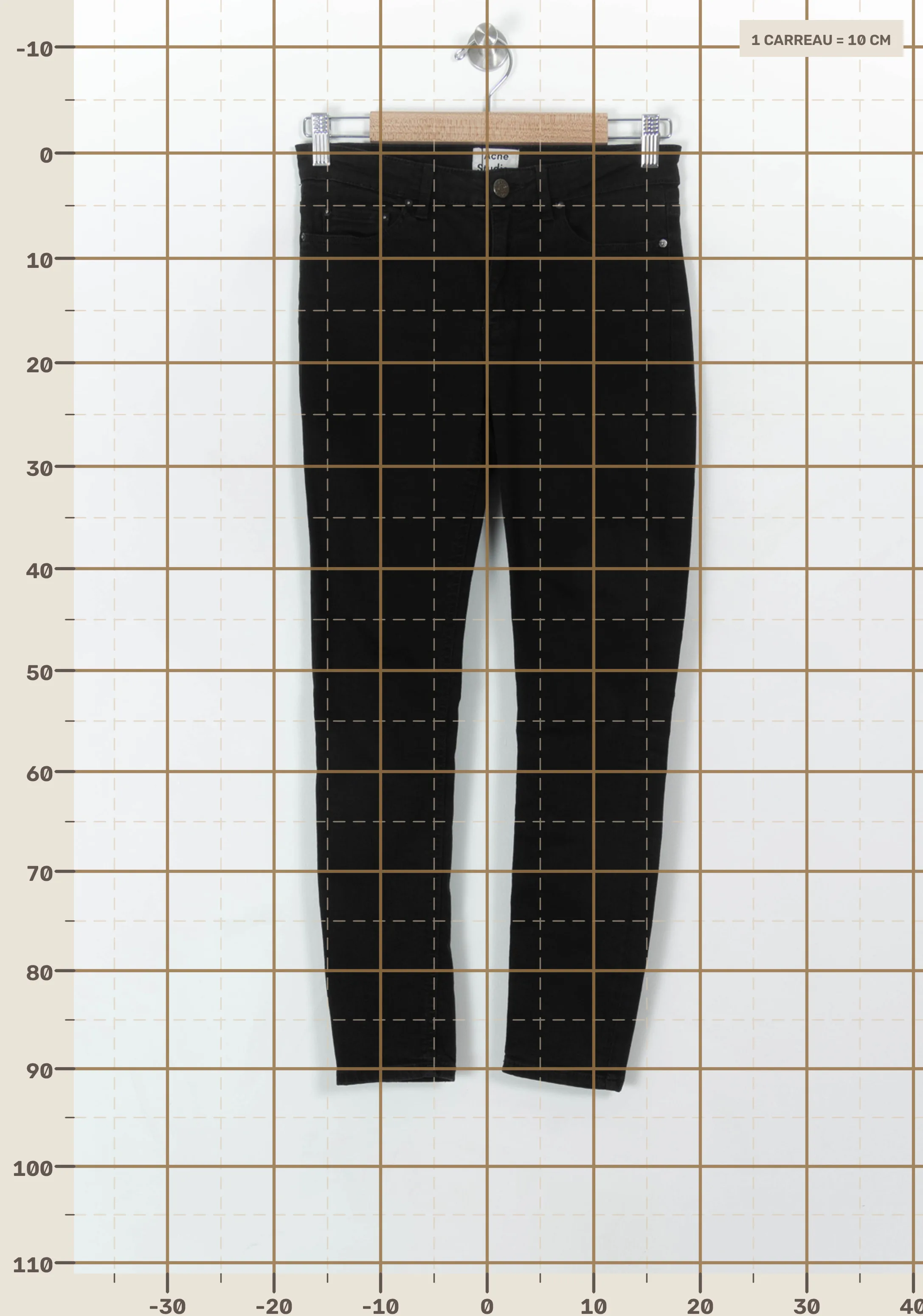 Jeans ACNE STUDIOS - Seconde Main Black