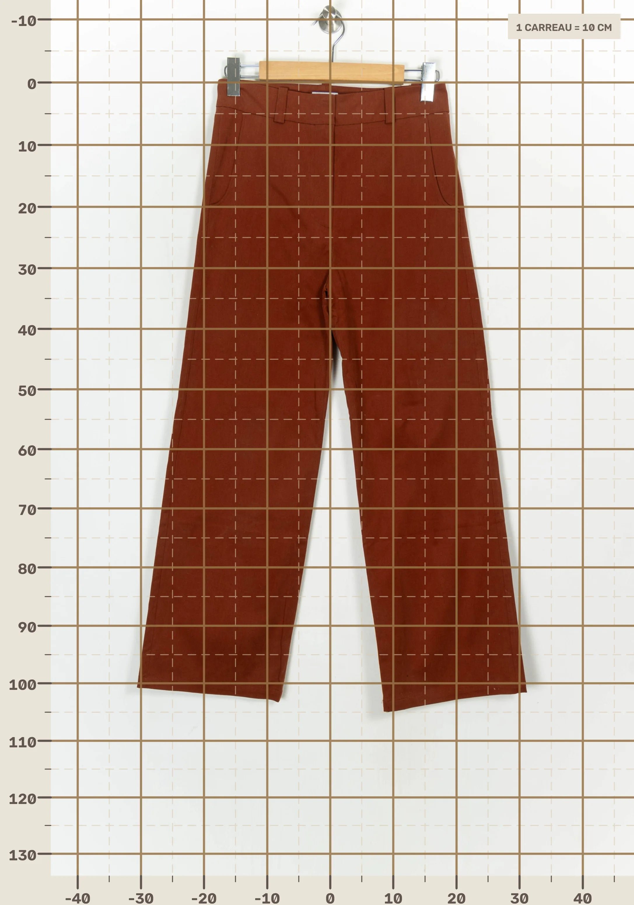 Pants VALENTINE GAUTHIER- SECONDE MAIN Brown
