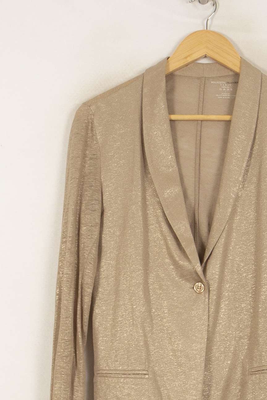 Jacket MAJESTIC FILATURES - SECONDE MAIN Yellow