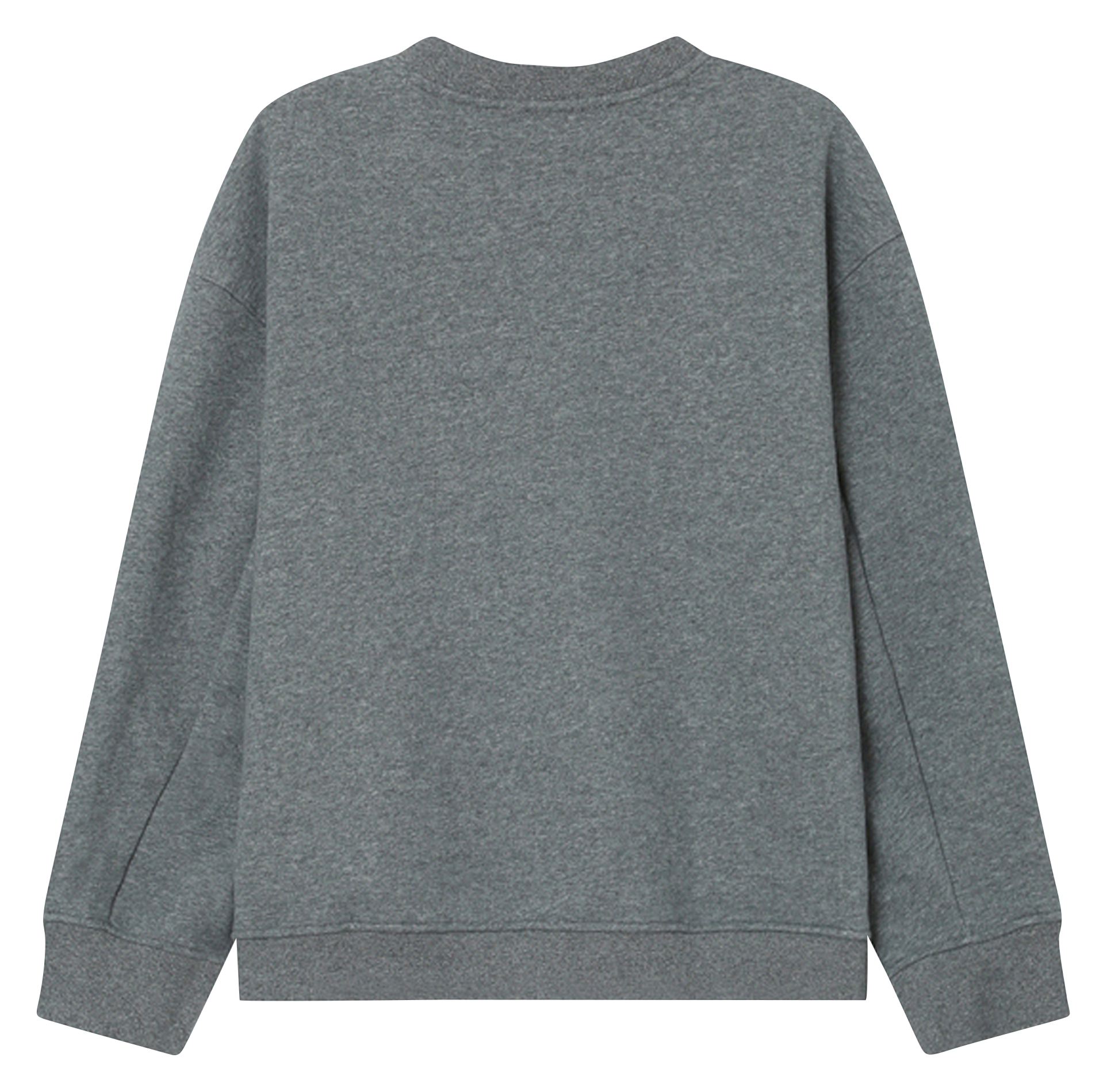 Cotton-mix round-neck sweatshirt GRACE ET MILA Silver