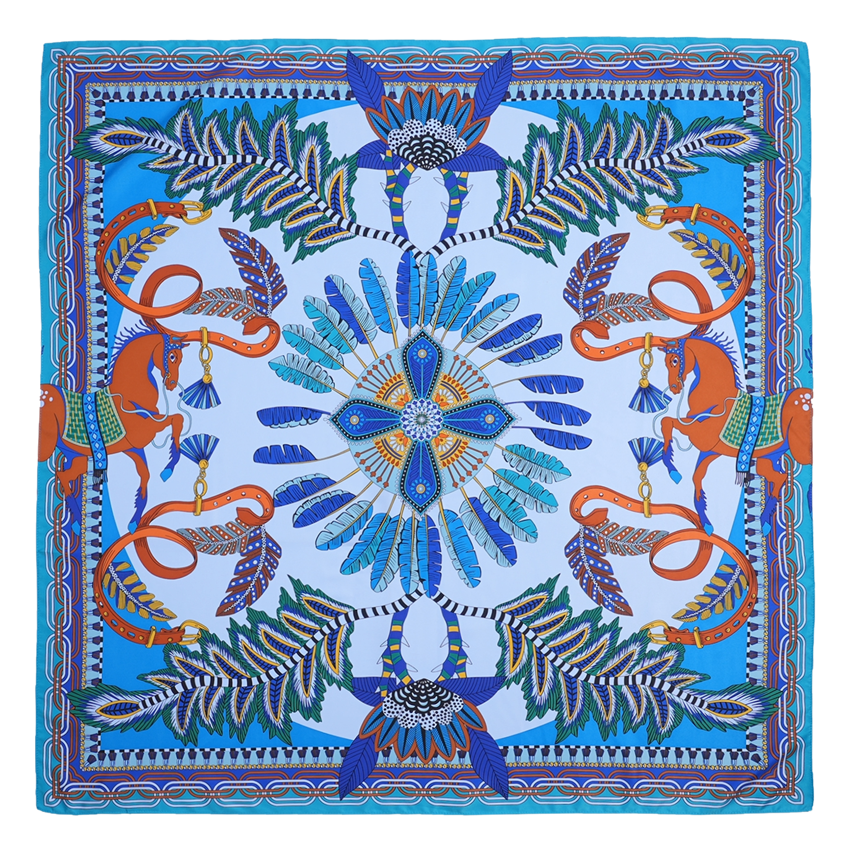 - 86 x 182 cm. WILD Blue