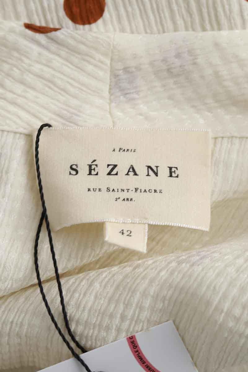 Silk blouse SEZANE - Seconde main Beige