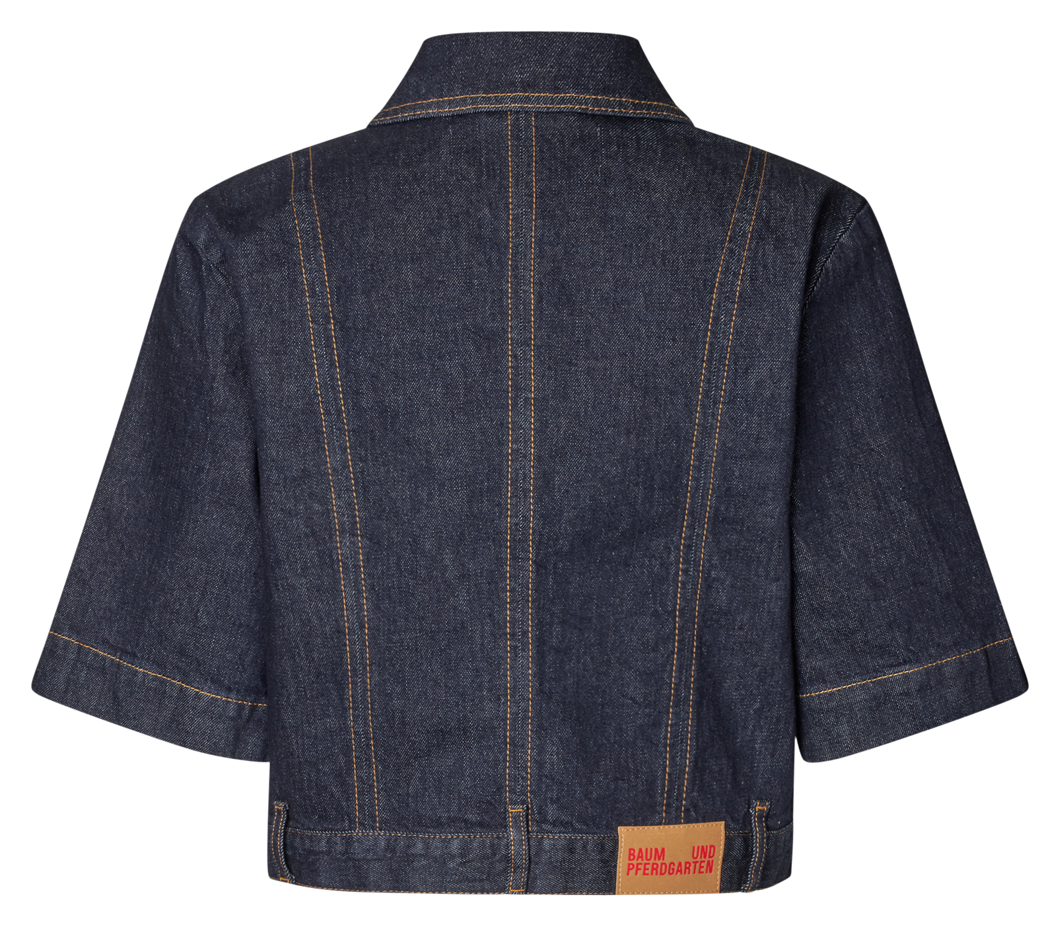 Chemise droite col classique en coton bio mélangé BAUM UND PFERDGARTEN Bleu