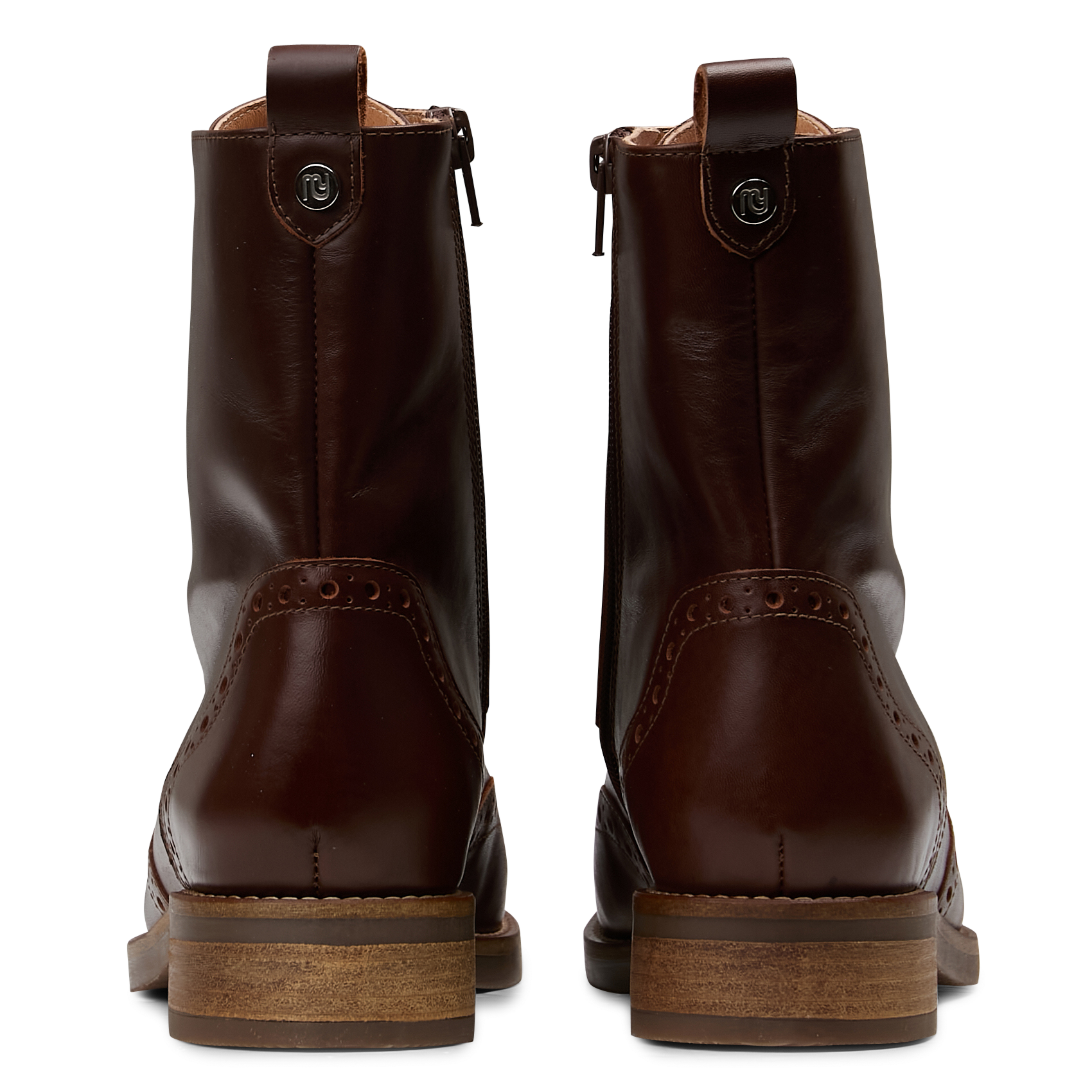 Bottines en cuir MELLOW YELLOW Marron