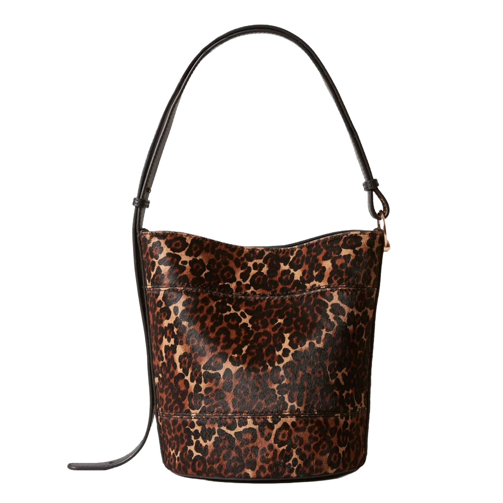 Sac seau en cuir imprimé CLAUDIE PIERLOT Multicolore