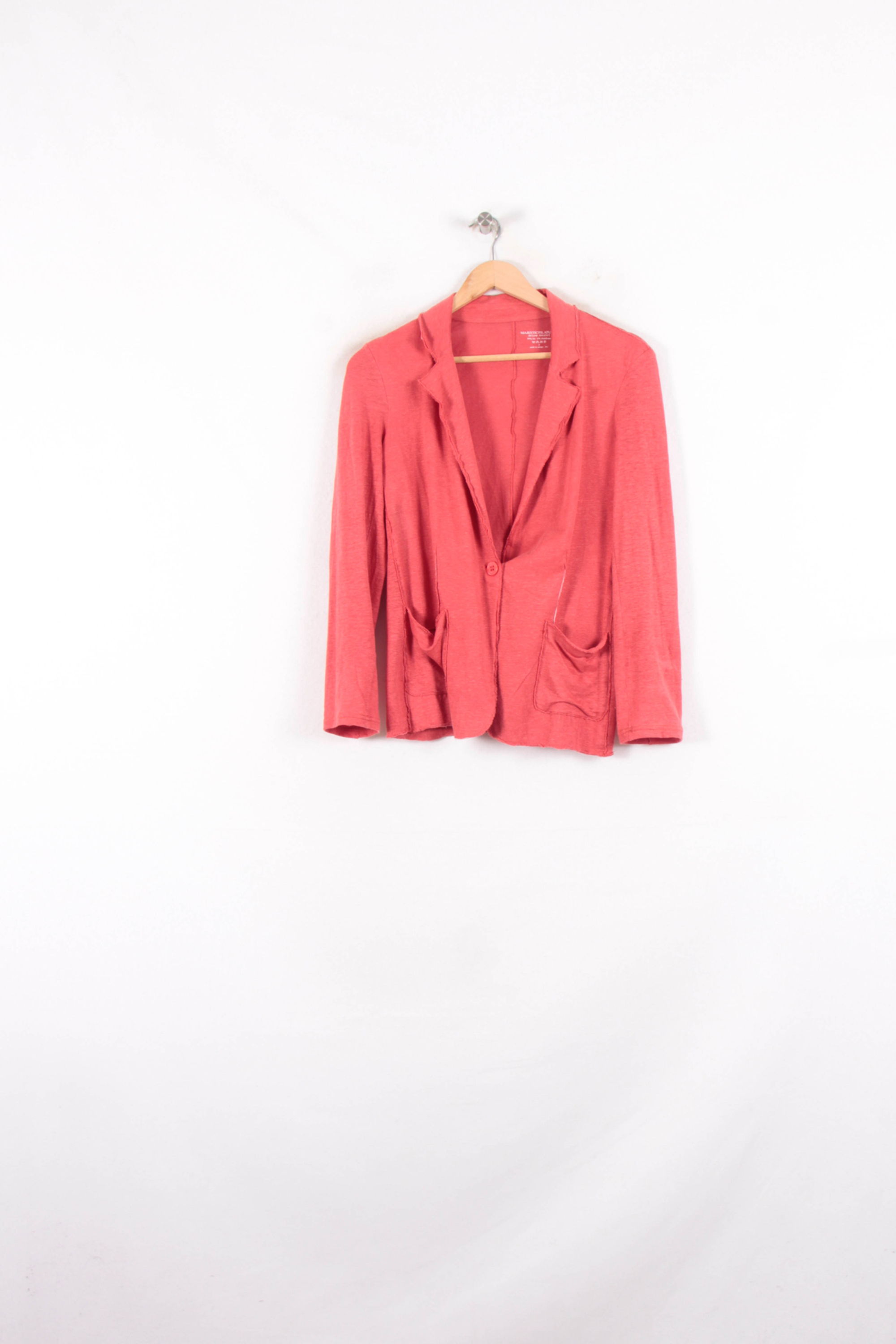 JACKET MAJESTIC FILATURES - SECONDE MAIN Red