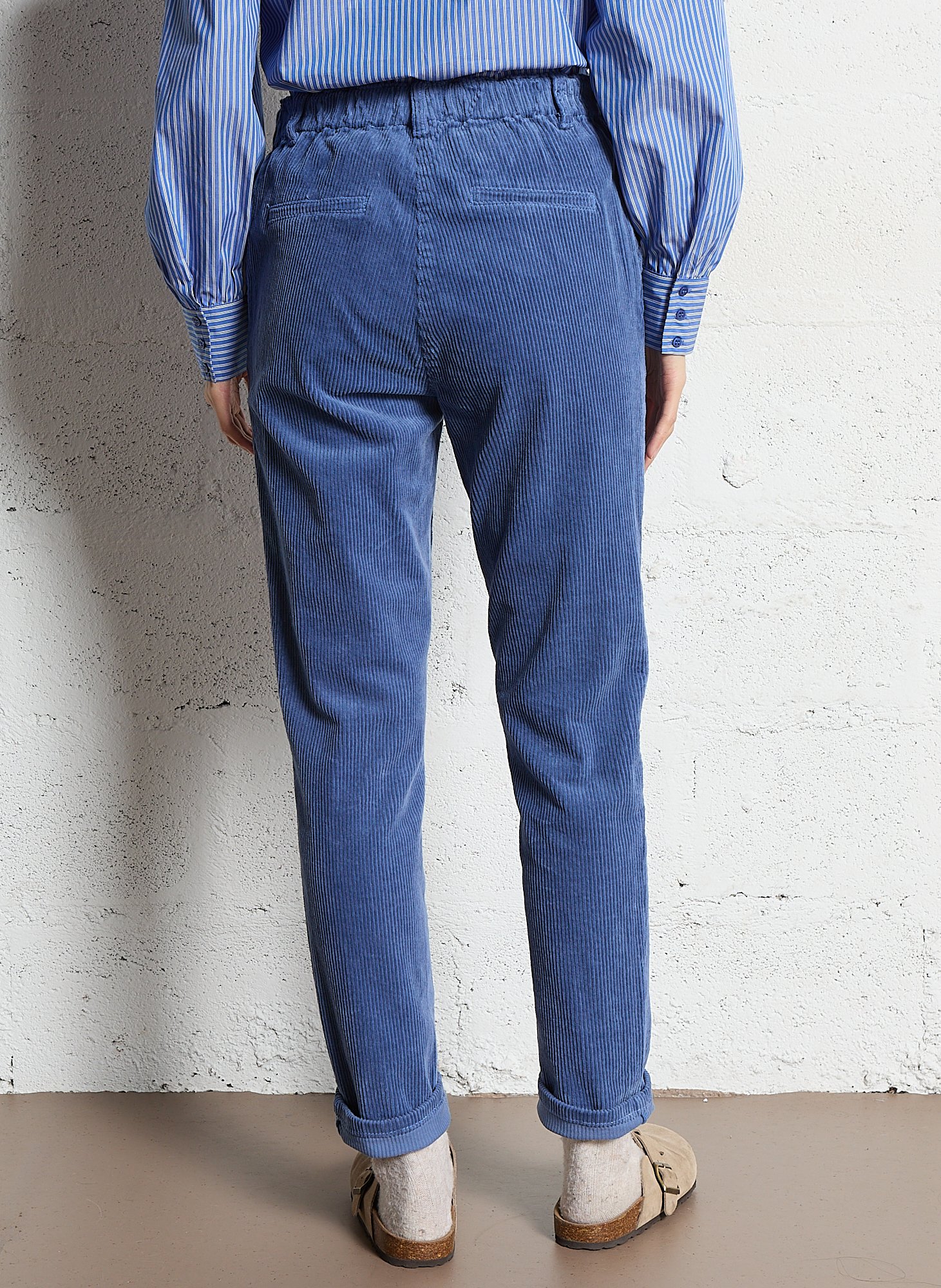 Pantaloni a carota MAISON 123 Blu