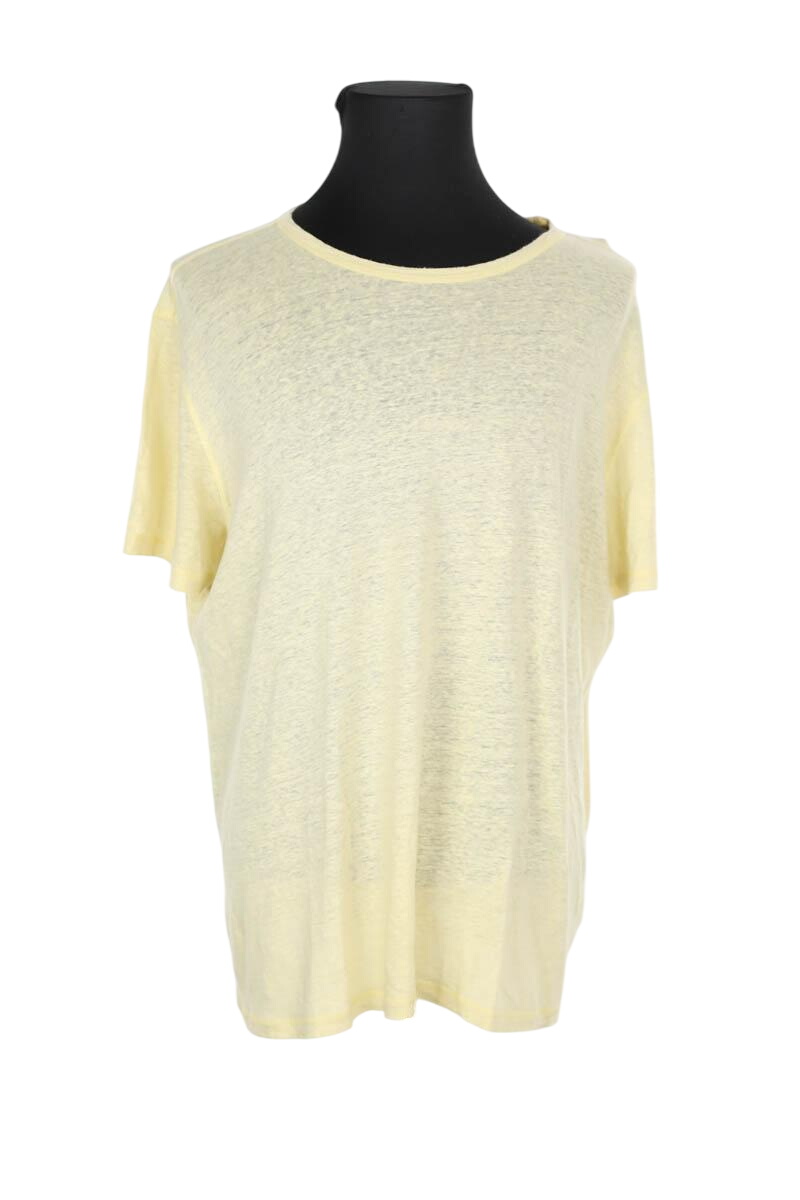 T-shirt MAJESTIC FILATURES - SECONDE MAIN Yellow