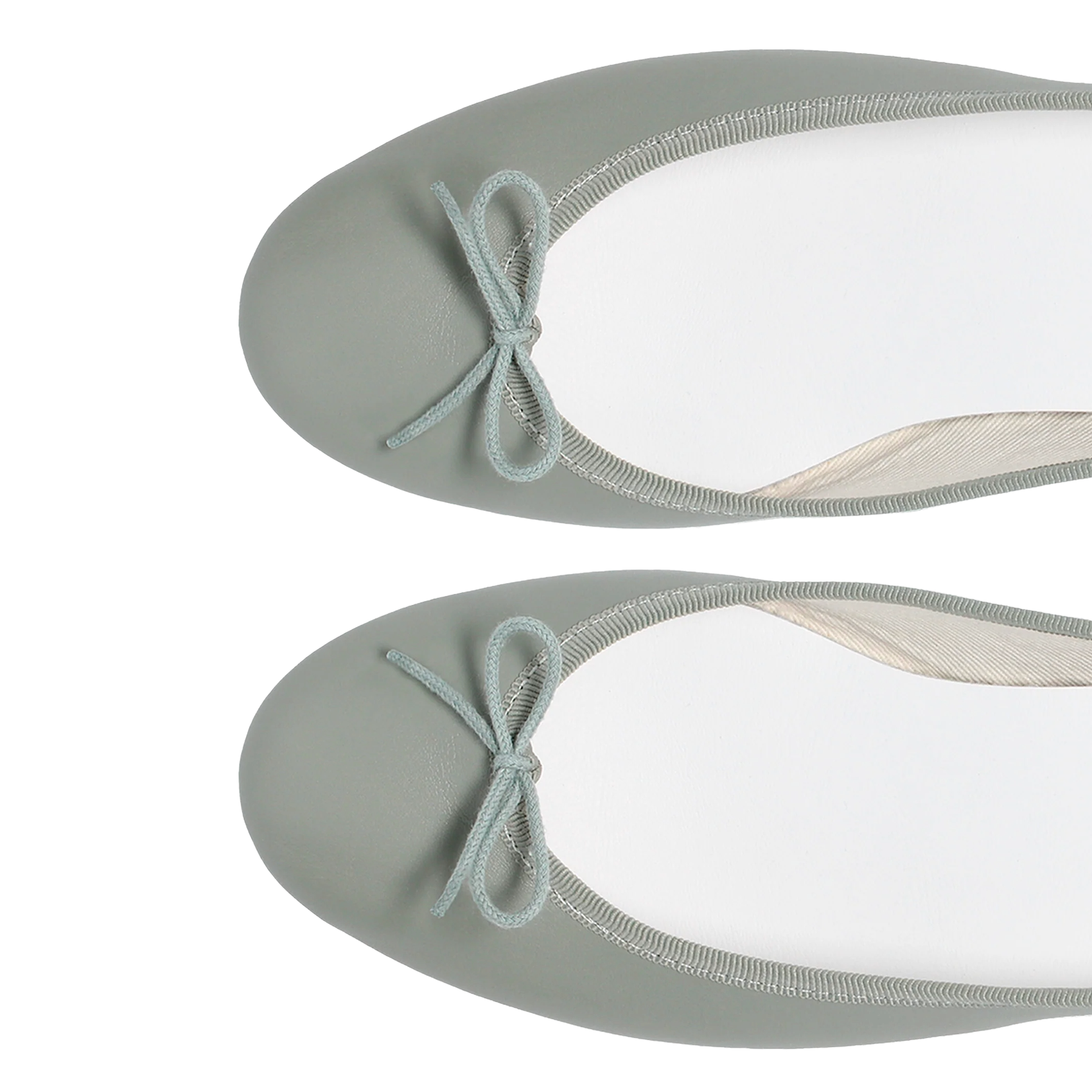 Ballerines en cuir REPETTO Vert