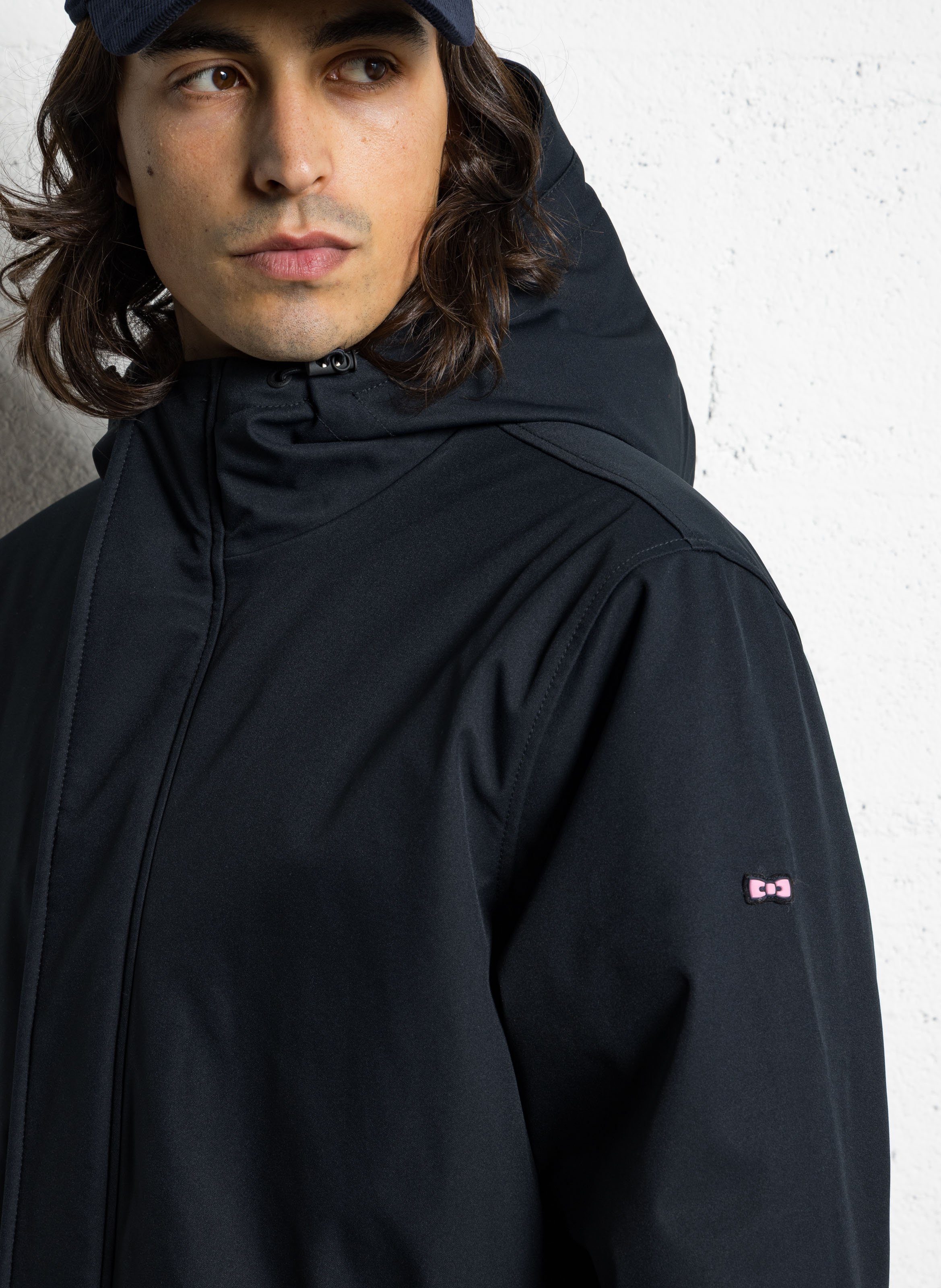 Parka à capuche EDEN PARK Noir