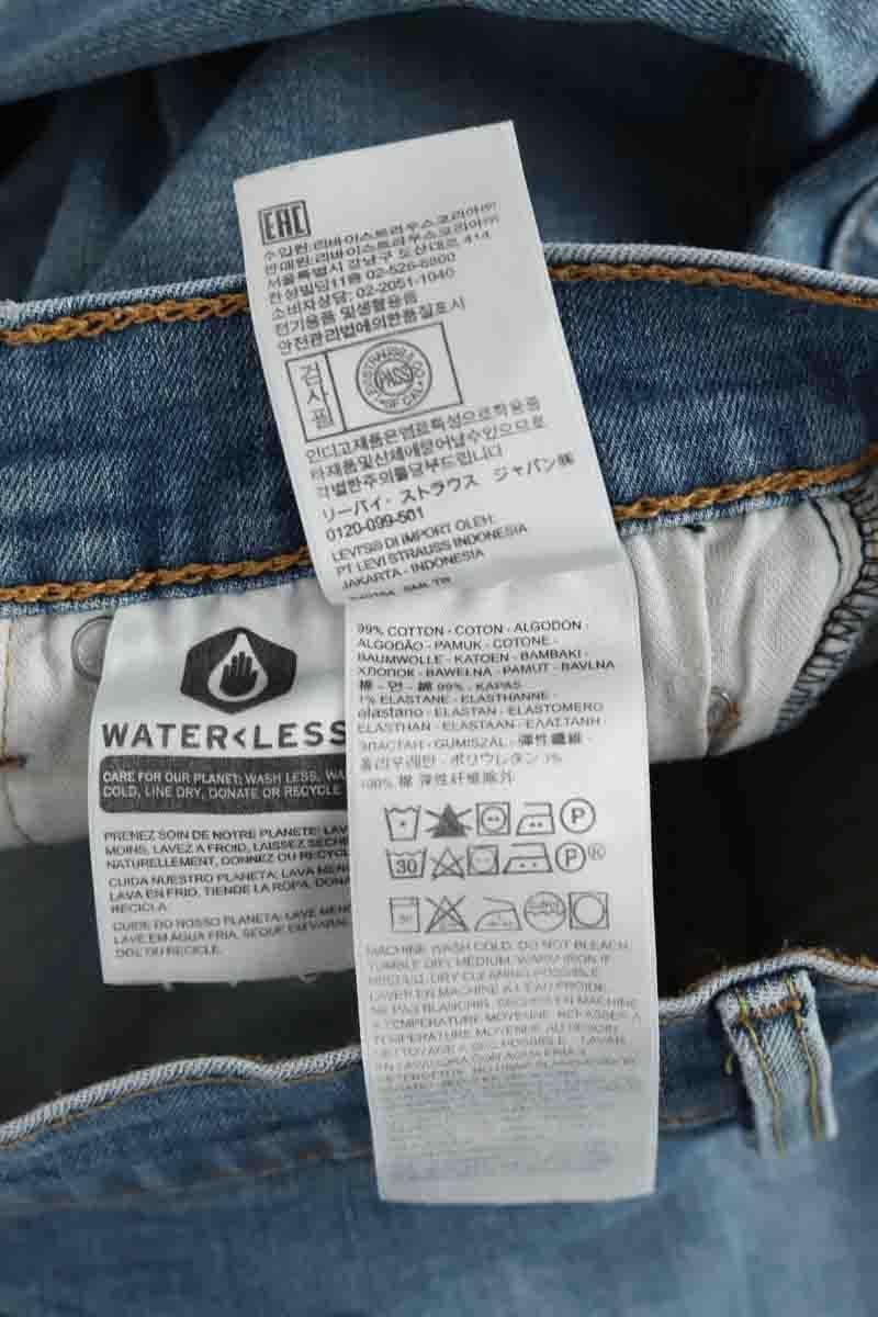 - Straight-leg jeans
- 5 pockets
- Straight cut
- Faded effect LEVI'S - Seconde main Blue