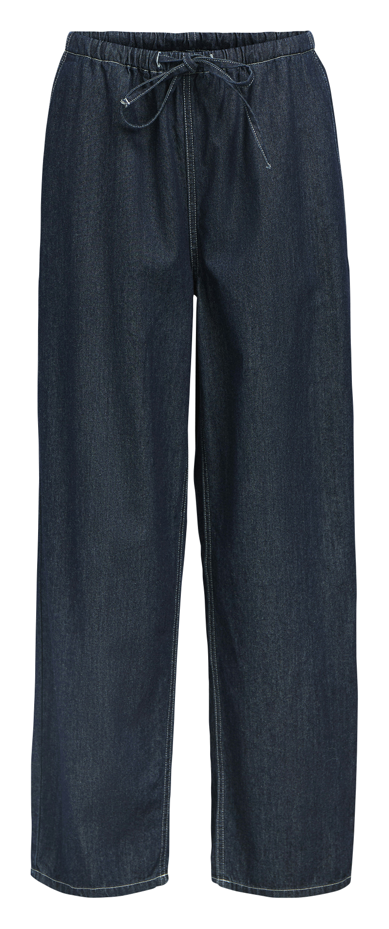 Pantalon droit en coton bio et coton OBJECT Bleu