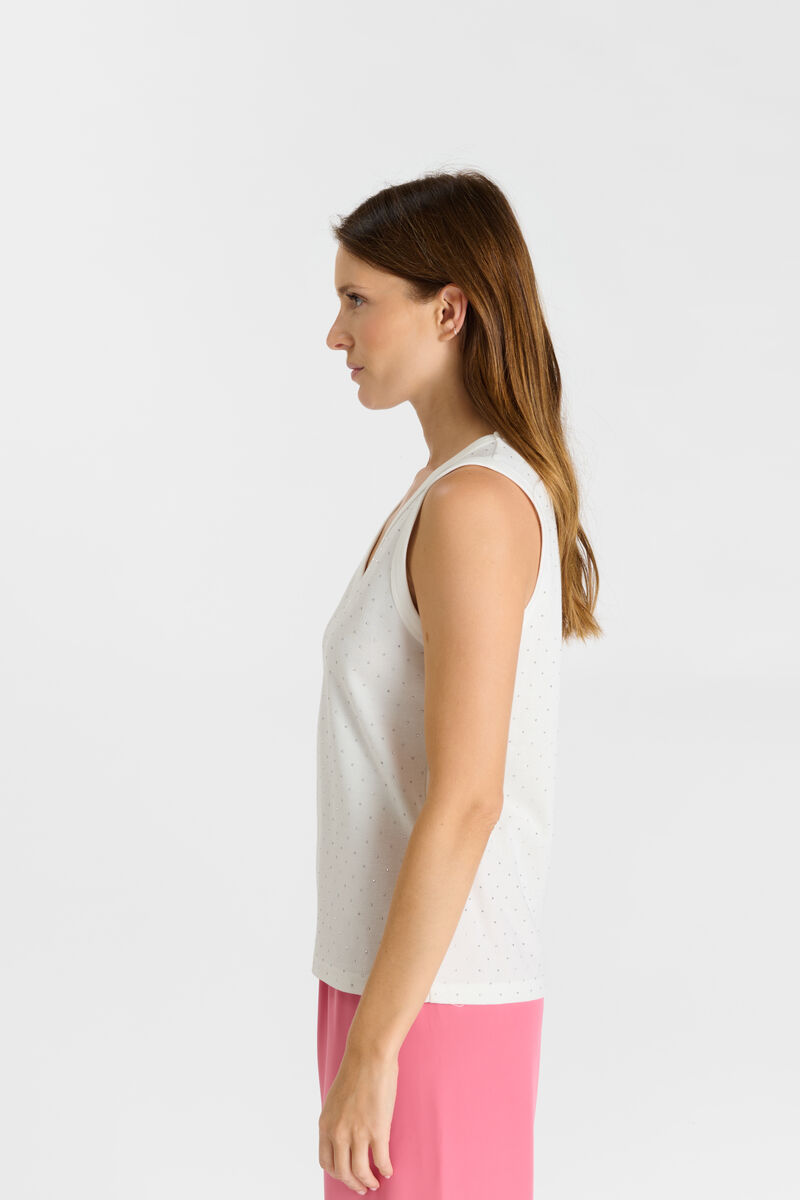 Tank top LE TEMPS DES CERISES White