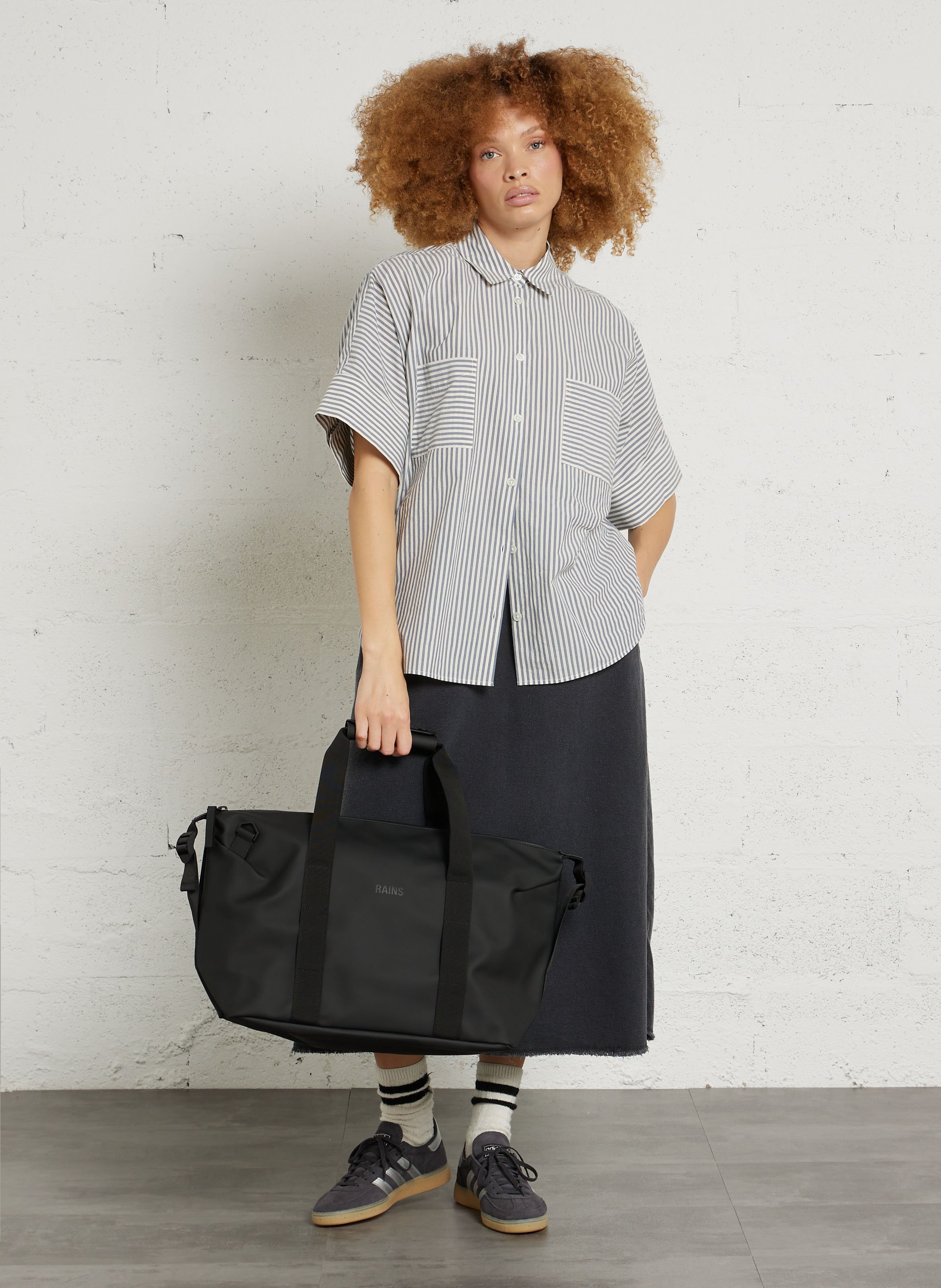 Weekender RAINS Schwarz