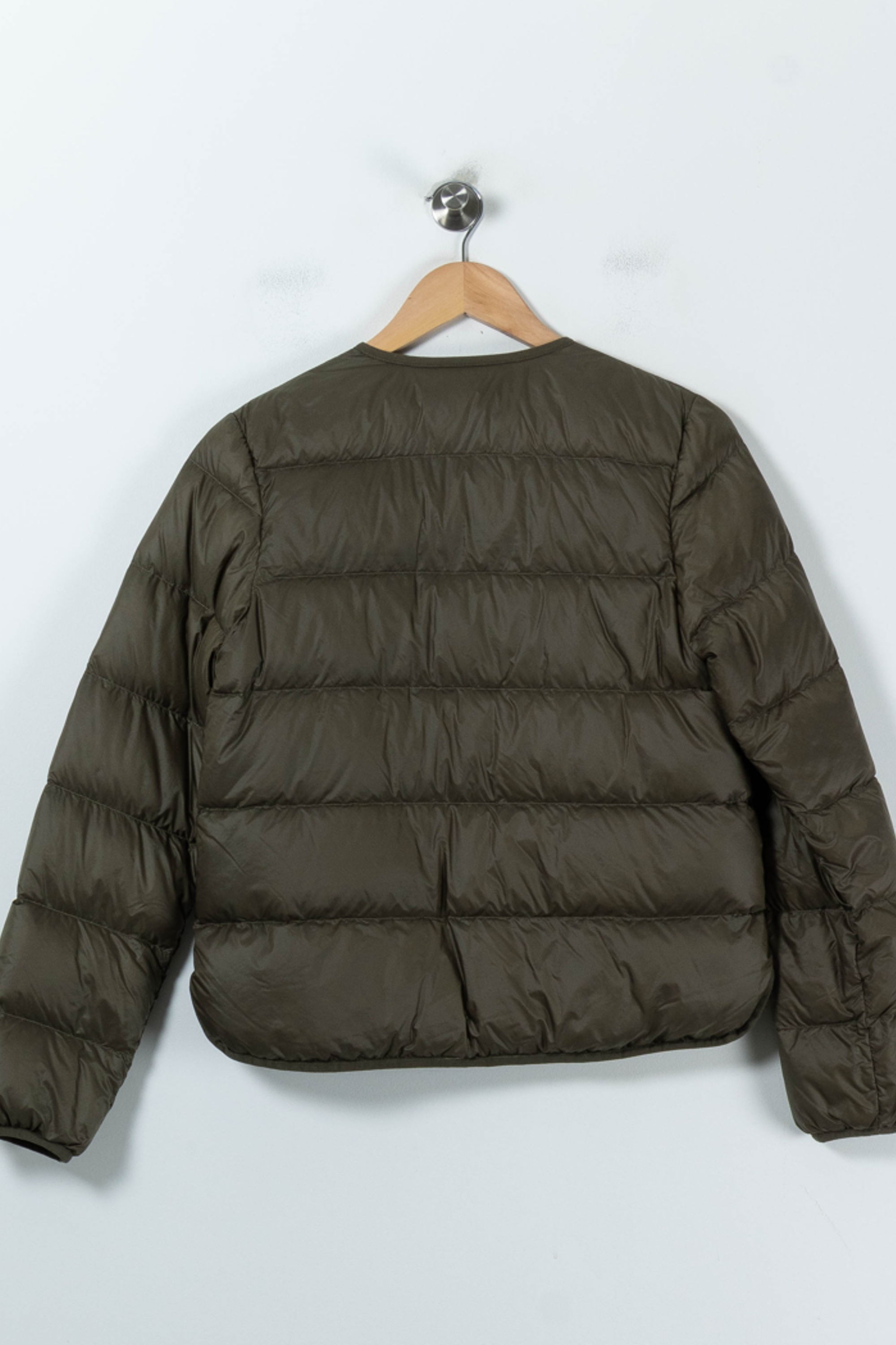 Lightweight quilted padded jacket with high neck COMPTOIR DES COTONNIERS - Seconde main Green