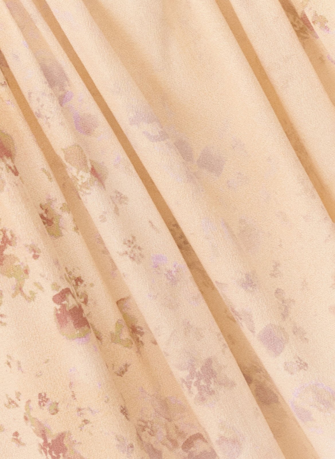 Flowing long flared dress BA&SH Beige