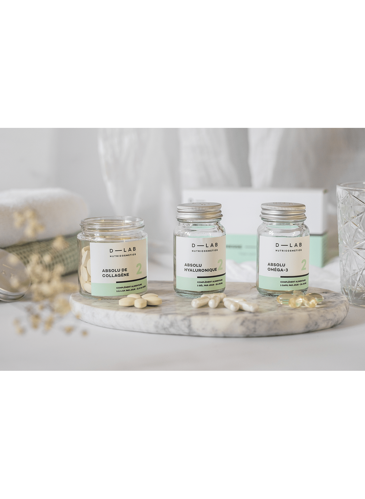 Huidverjongend programma D-LAB NUTRICOSMETICS No color