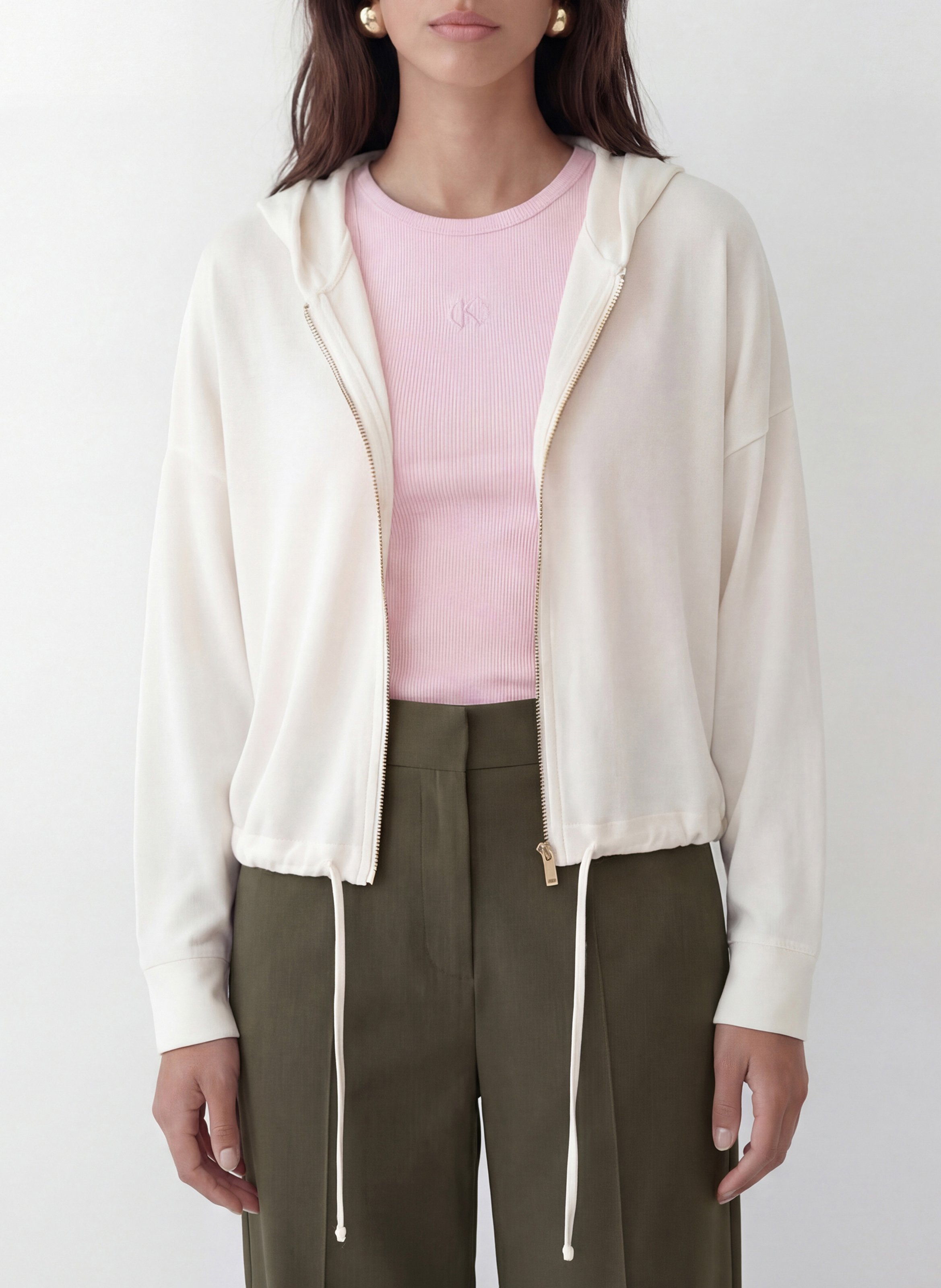 Strickjacke mit Rundhalsausschnitt KOOKAI