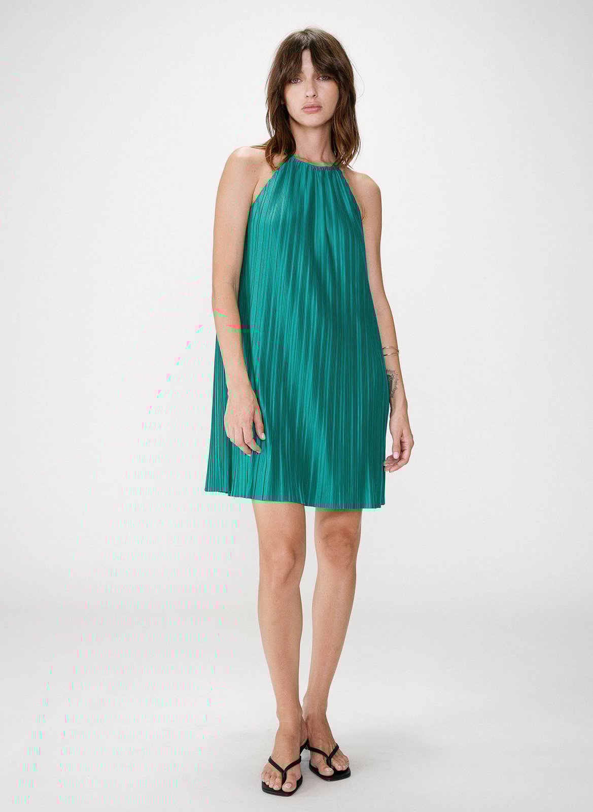 Robe courte col rond GRACE ET MILA