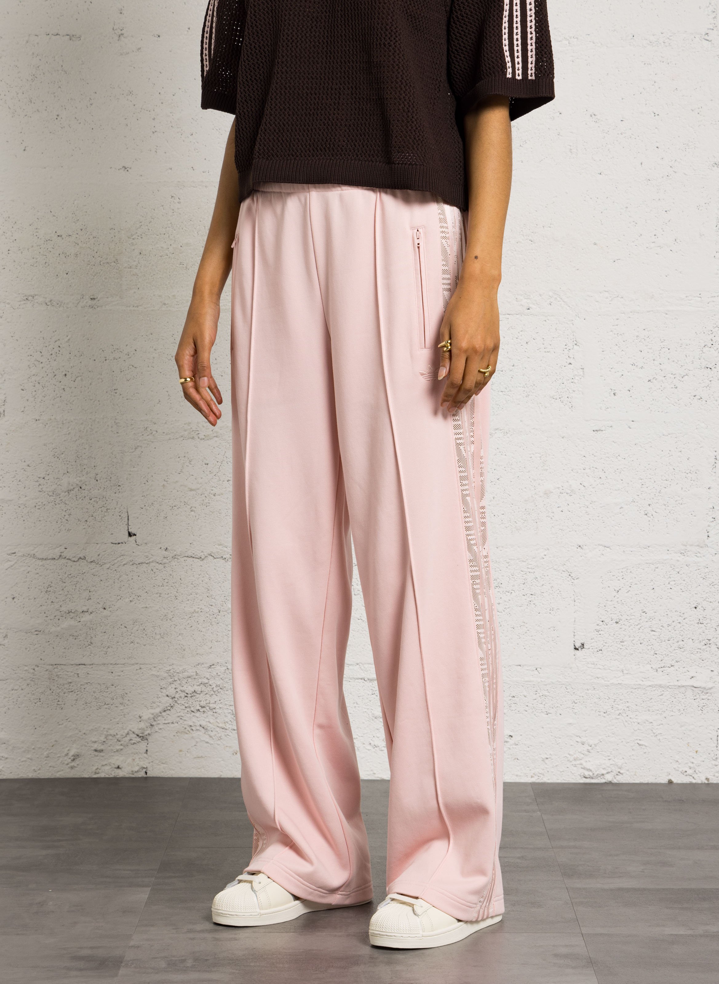 Jogging droit ADIDAS Rose