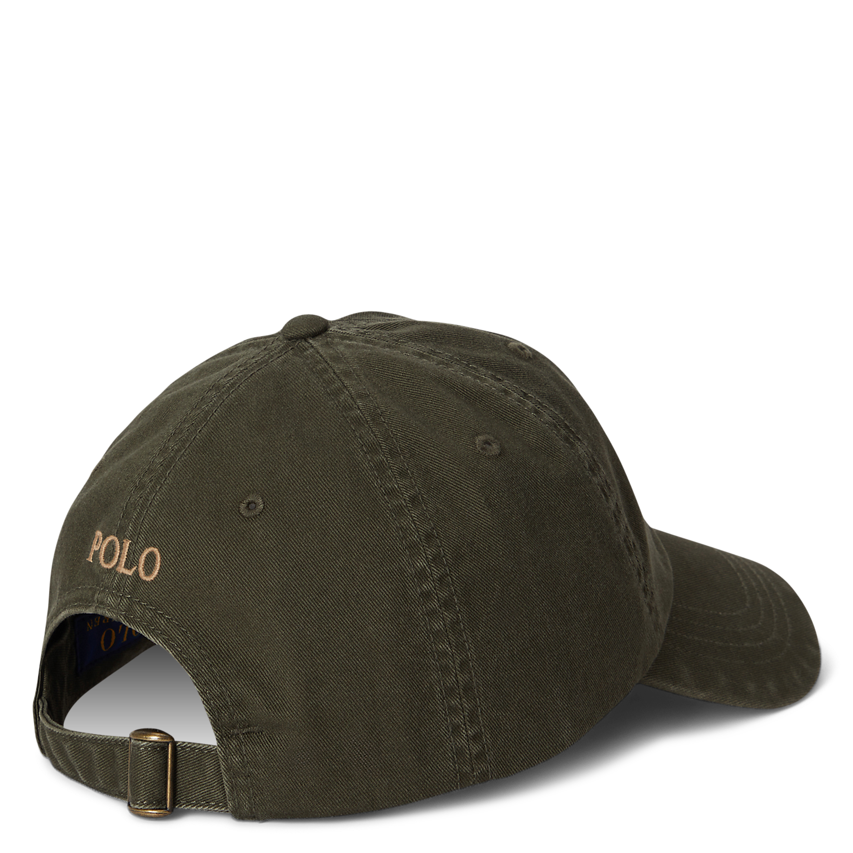 Casquette brodée en coton POLO RALPH LAUREN Vert