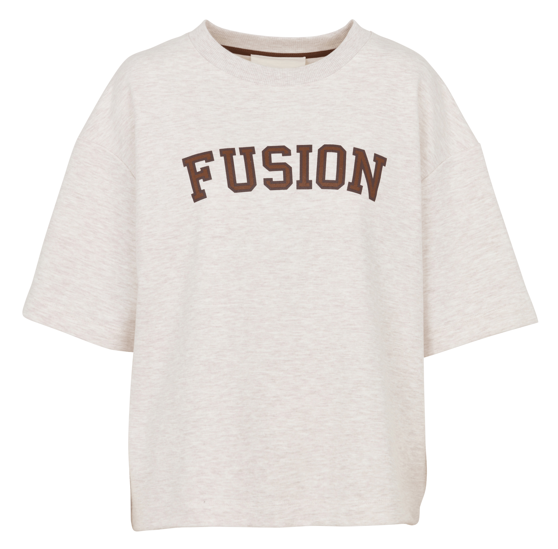 Sweat oversize col rond MAISON 123 Blanc