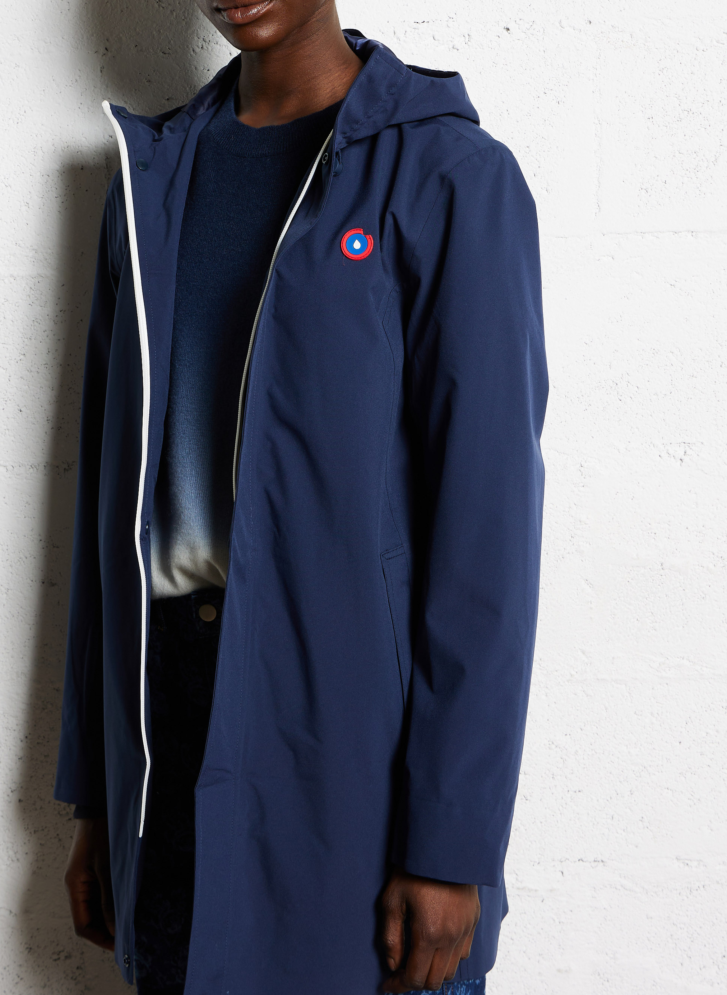 Parka droite à capuche FLOTTE