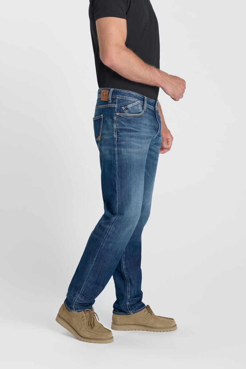 Straight leg jeans, length 34 LE TEMPS DES CERISES Blue