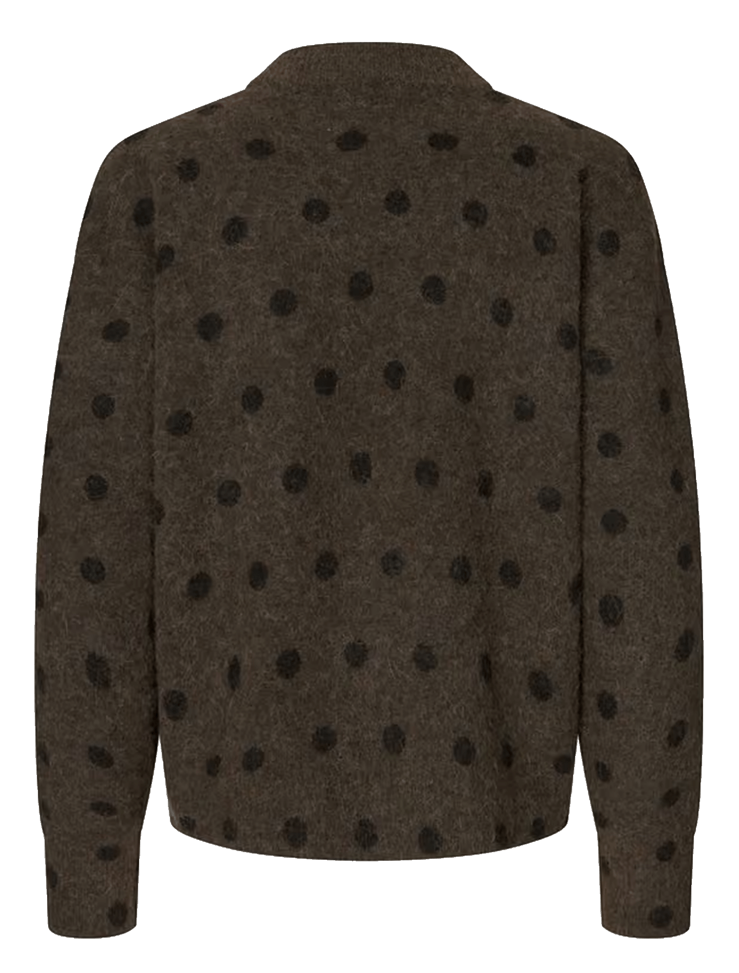 Round-neck wool-blend sweater | Grey SAMSOE SAMSOE Women
