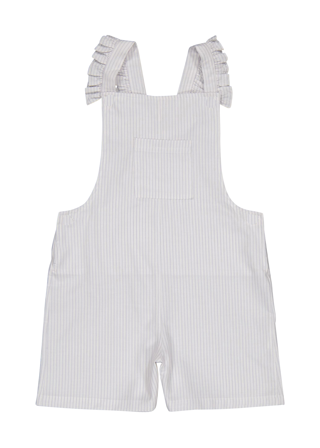 Salopette rayée en coton bio PETITE LUCETTE Blanc