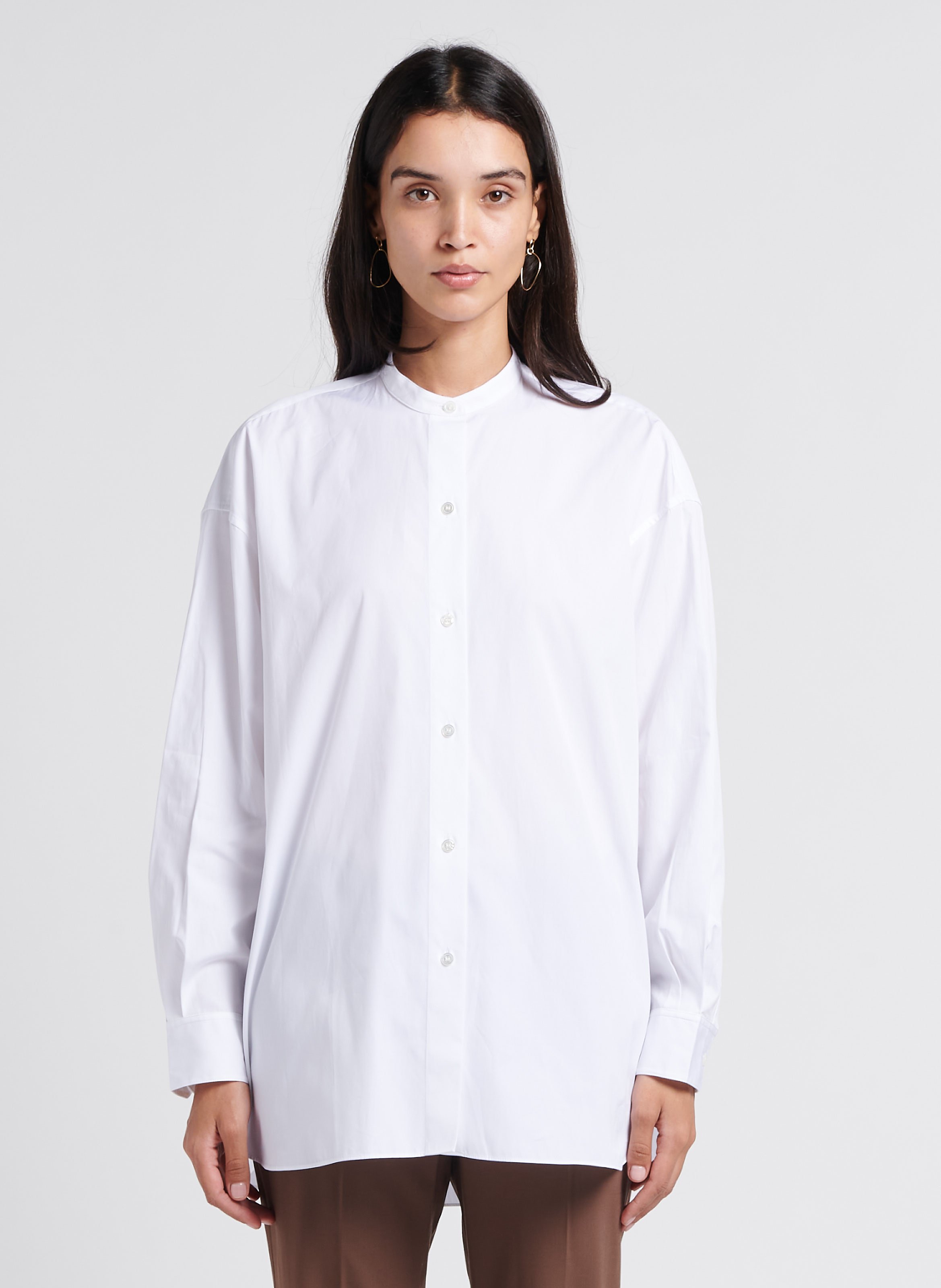 Chemise blanche femme discount ample