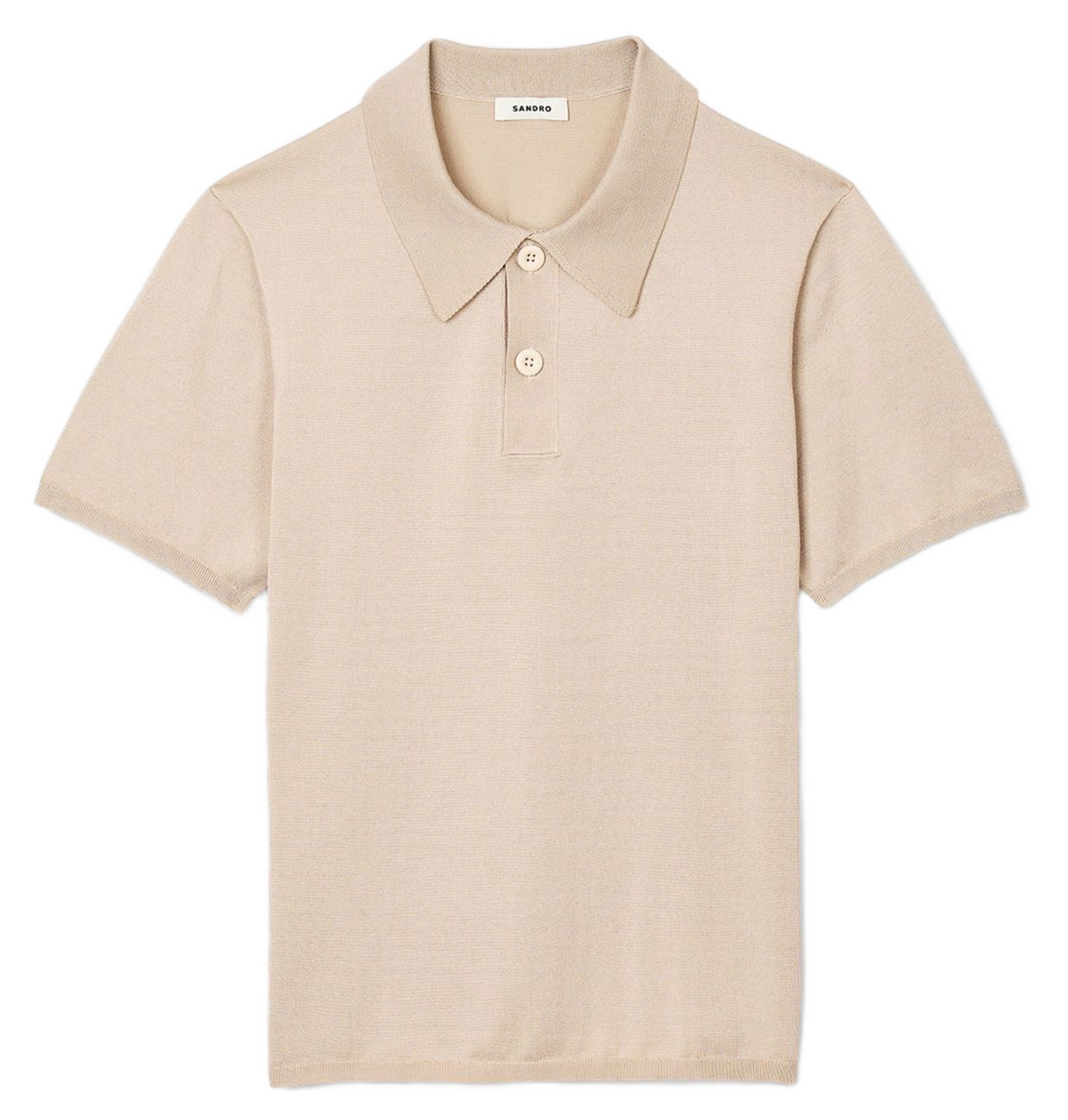 Polo regular fit  SANDRO Blanc