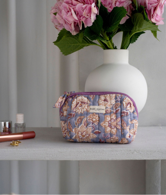 Make-up bag BINDI ATELIER Blue