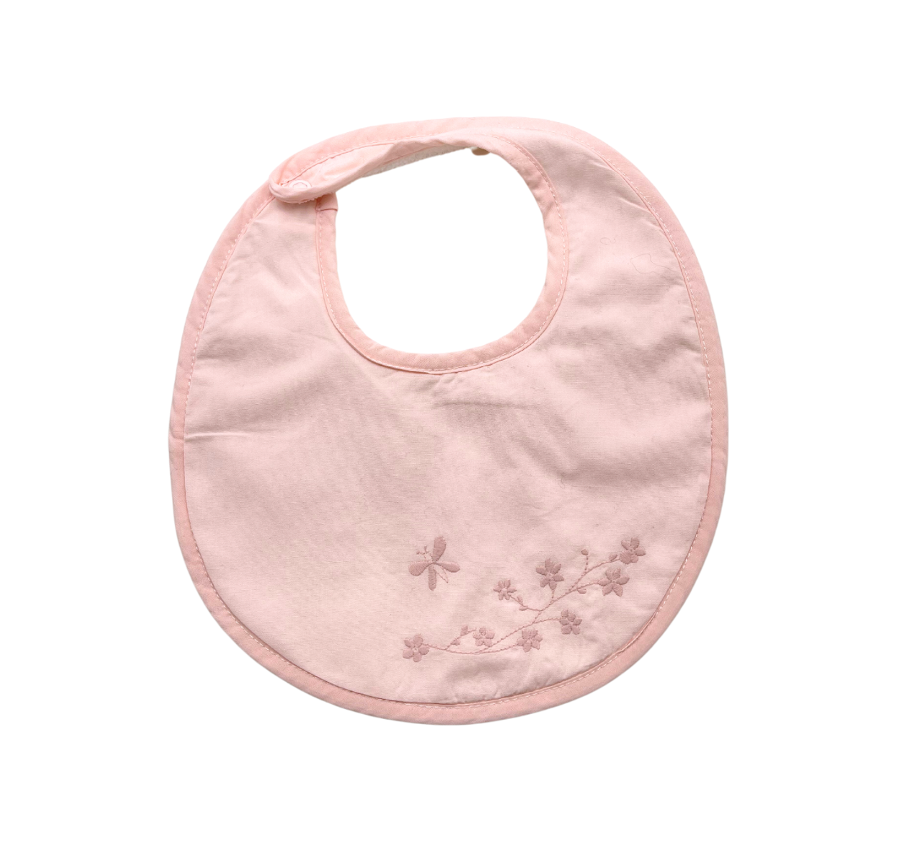 Pink baby bib - one size NATALYS - Seconde Main Pink