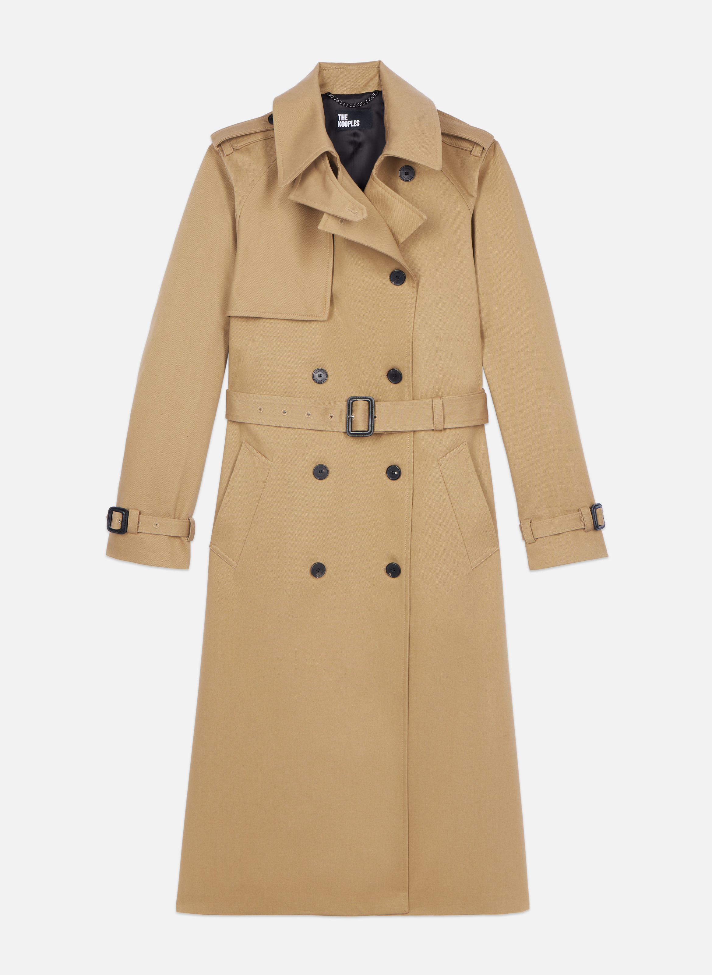Dorry long trench coat THE KOOPLES Beige