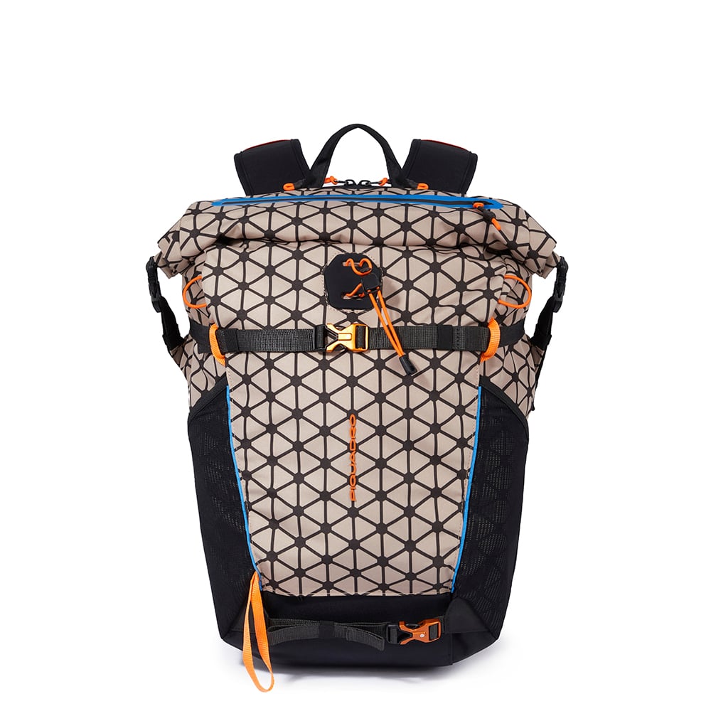 Sac à dos pour snowboard à rabat PIQUADRO Beige