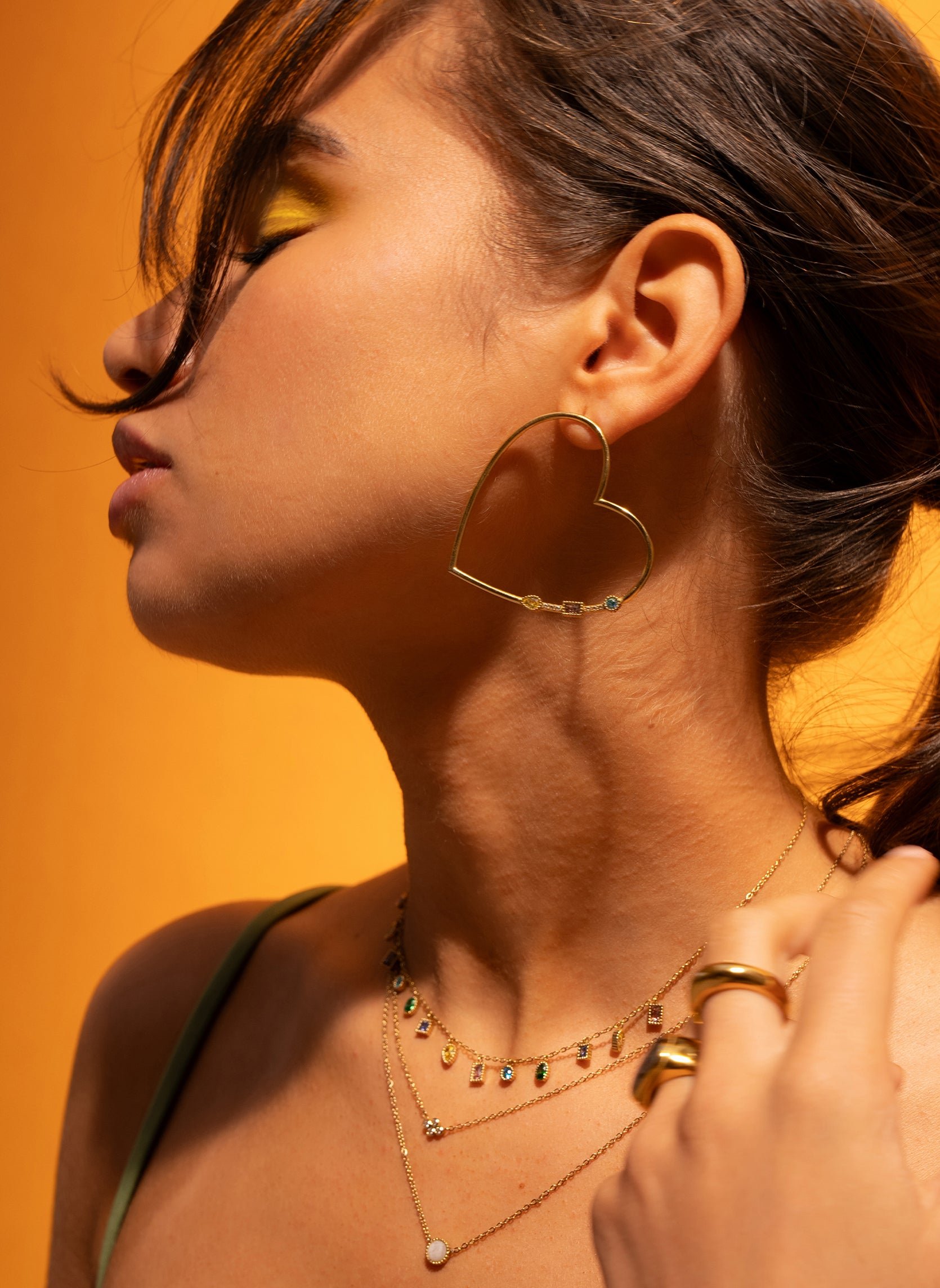 Priya dangling earrings AEC Paris Multicolored