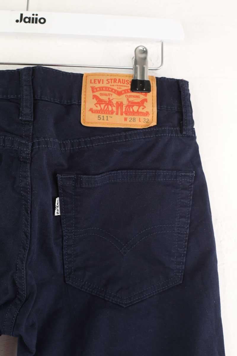 Slim-fit cotton cargo pants LEVI'S - Seconde main Blue