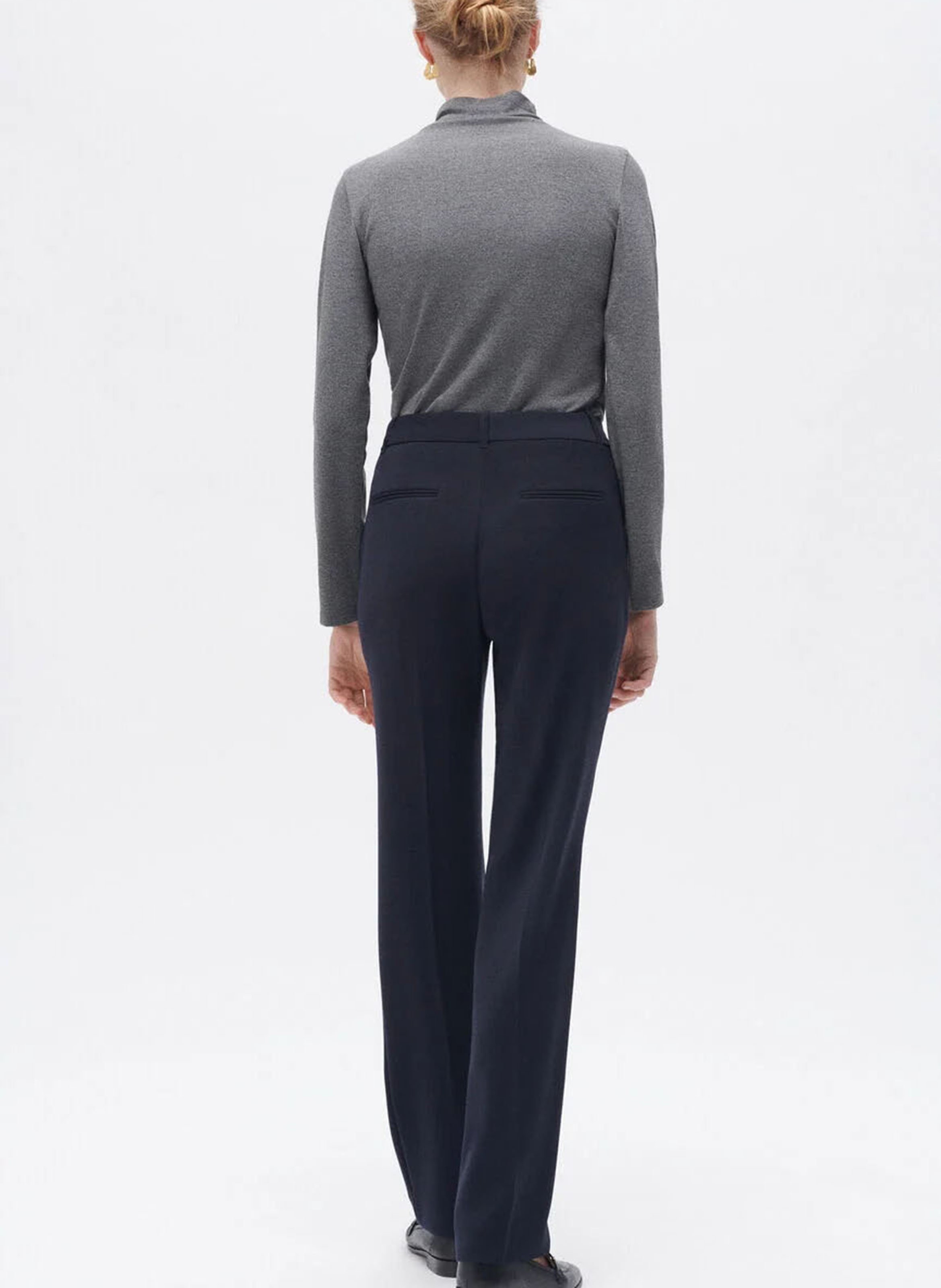 Tailored pants CAROLL Blue