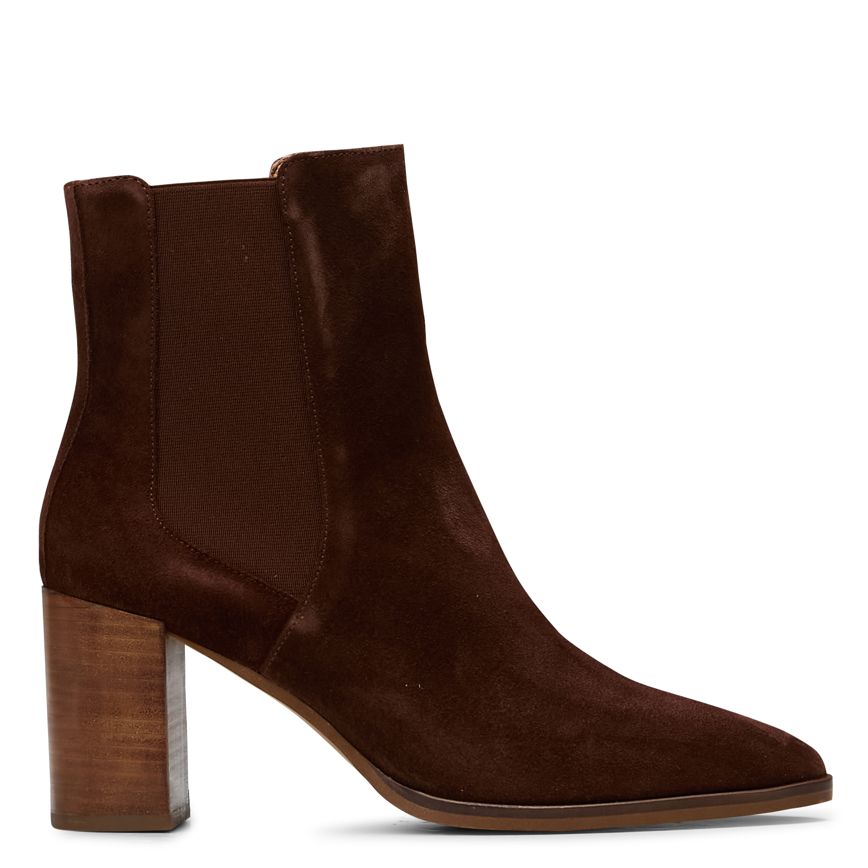 Bianca leather ankle boots MELLOW YELLOW Brown