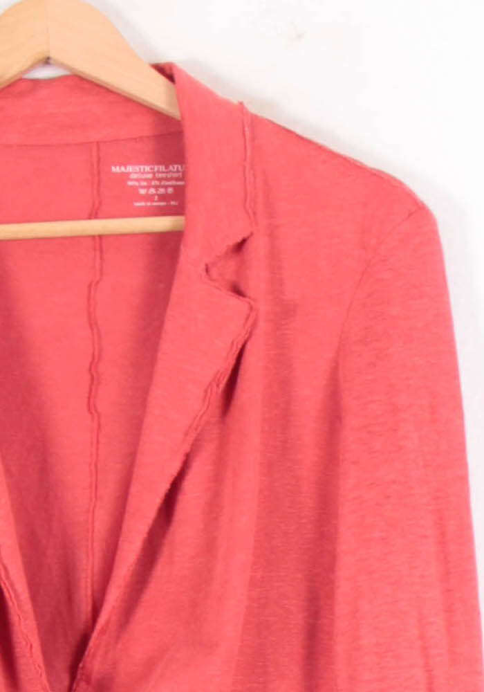 JACKET MAJESTIC FILATURES - SECONDE MAIN Red