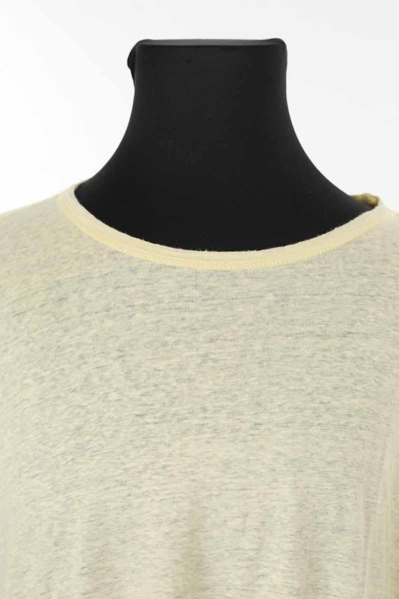 T-shirt MAJESTIC FILATURES - SECONDE MAIN Yellow